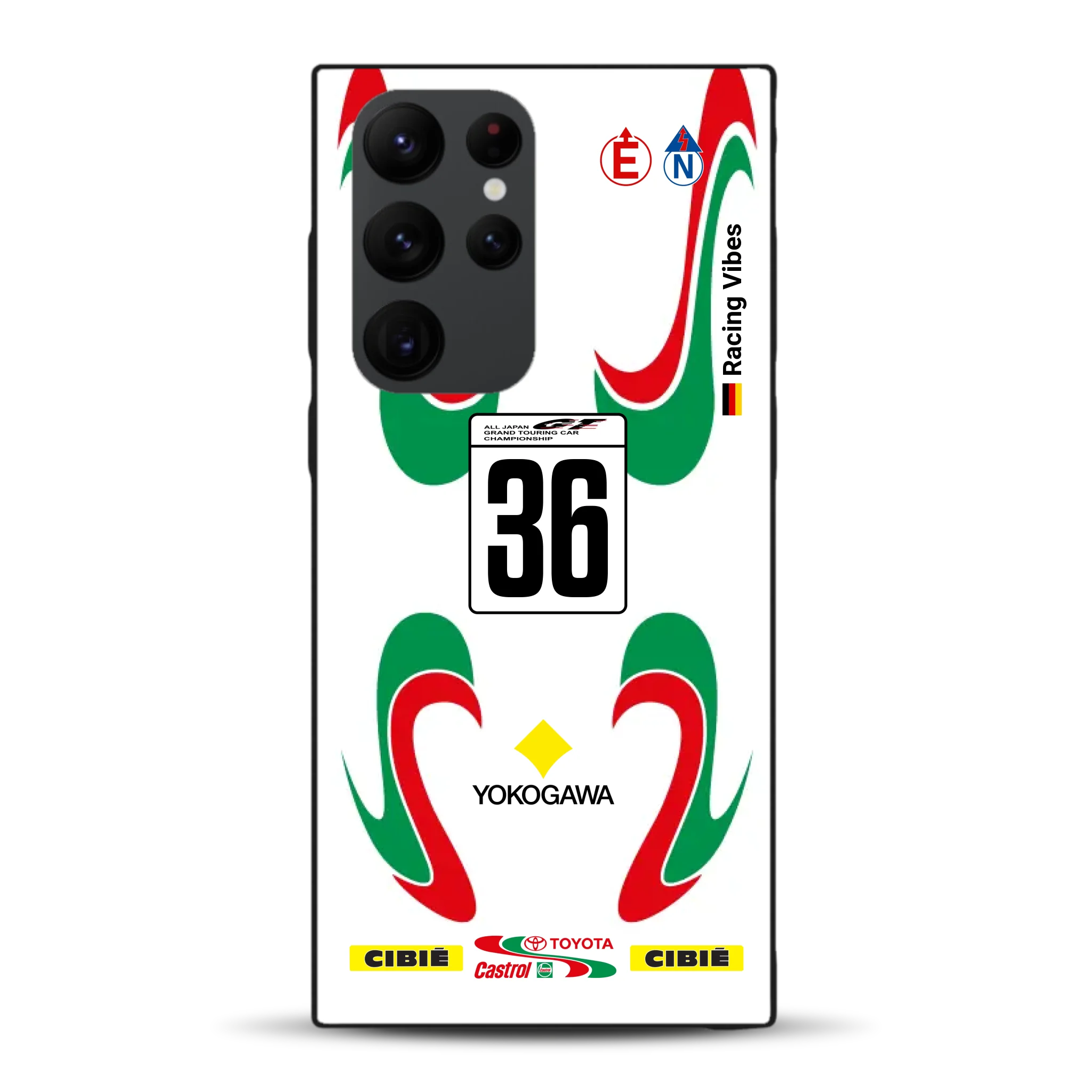 Castrol TOM’S Supra GT500 Livery - Individuelle Handyhülle für Samsung