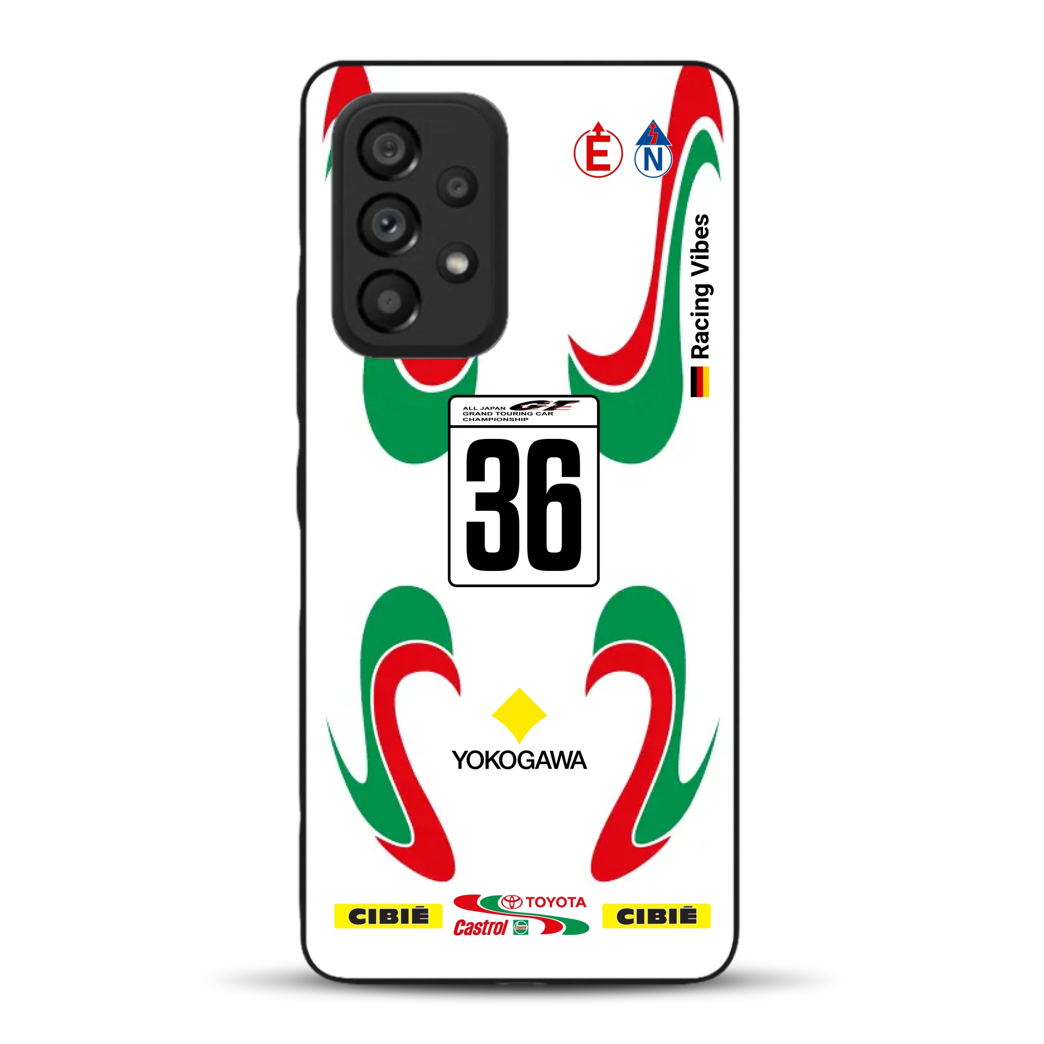 Castrol TOM’S Supra GT500 Livery - Individuelle Handyhülle für Samsung