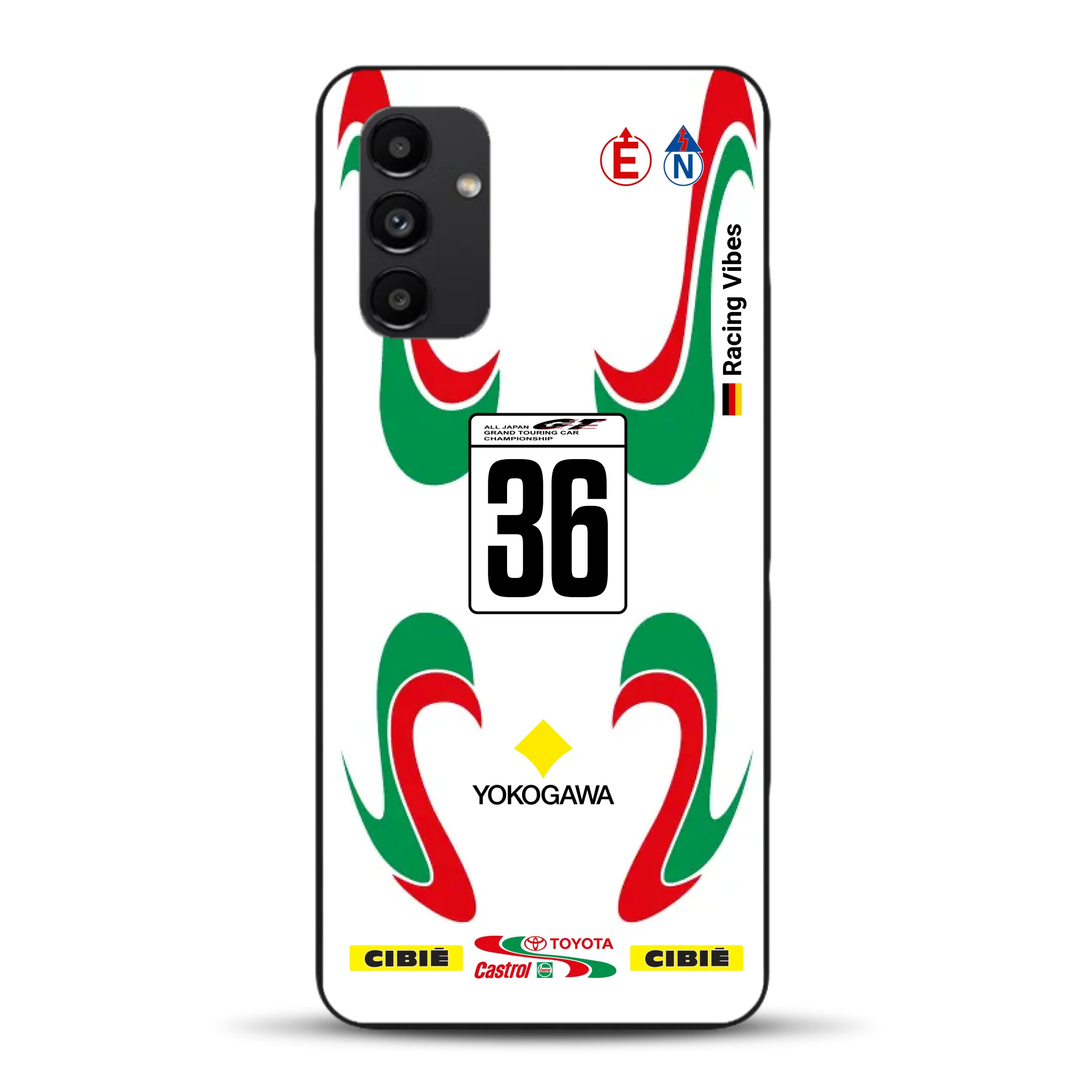 Castrol TOM’S Supra GT500 Livery - Individuelle Handyhülle für Samsung
