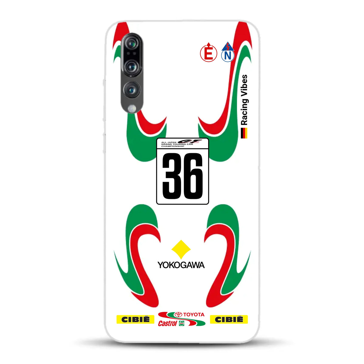 Castrol TOM’S Supra GT500 Livery - Individuelle Handyhülle für Huawei
