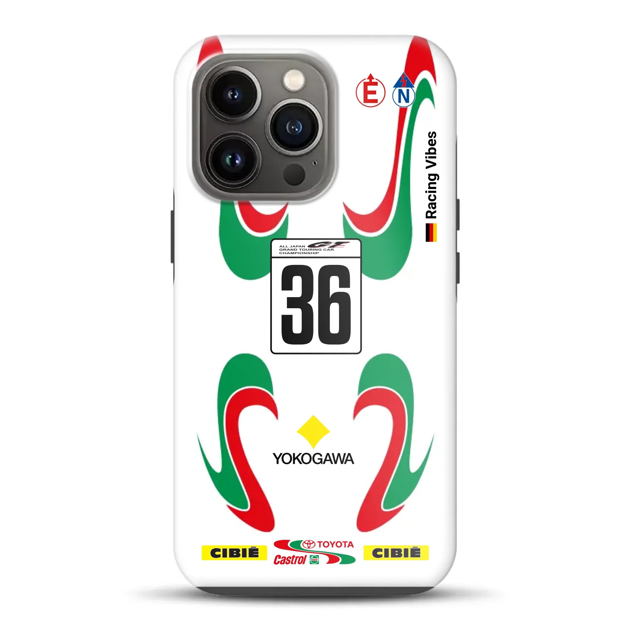 Castrol TOM’S Supra GT500 Livery - Individuelle Premium Hülle für iPhone