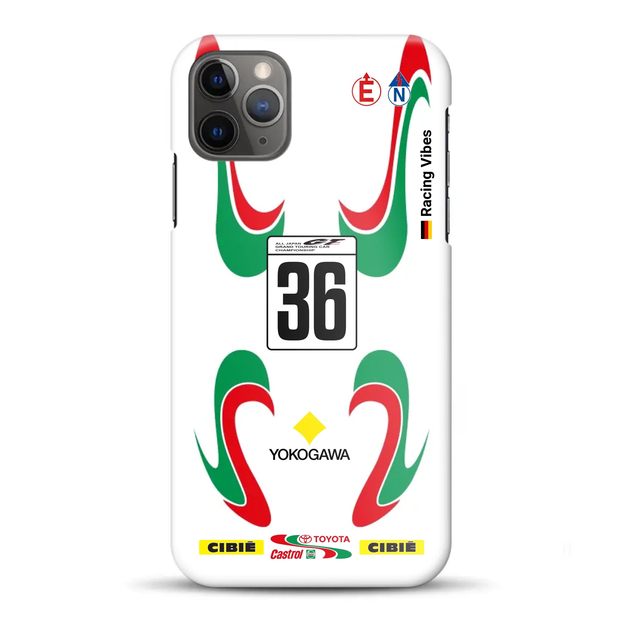 Castrol TOM’S Supra GT500 Livery - Individuelle Hardcase Hülle für iPhone