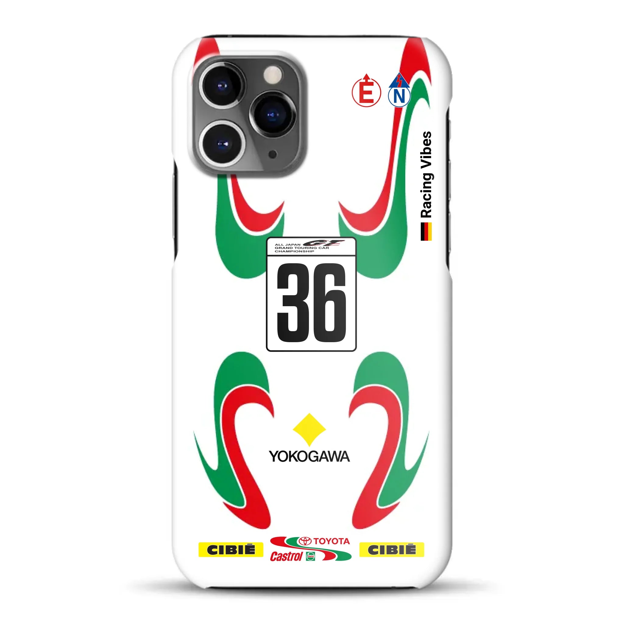 Castrol TOM’S Supra GT500 Livery - Individuelle Hardcase Hülle für iPhone