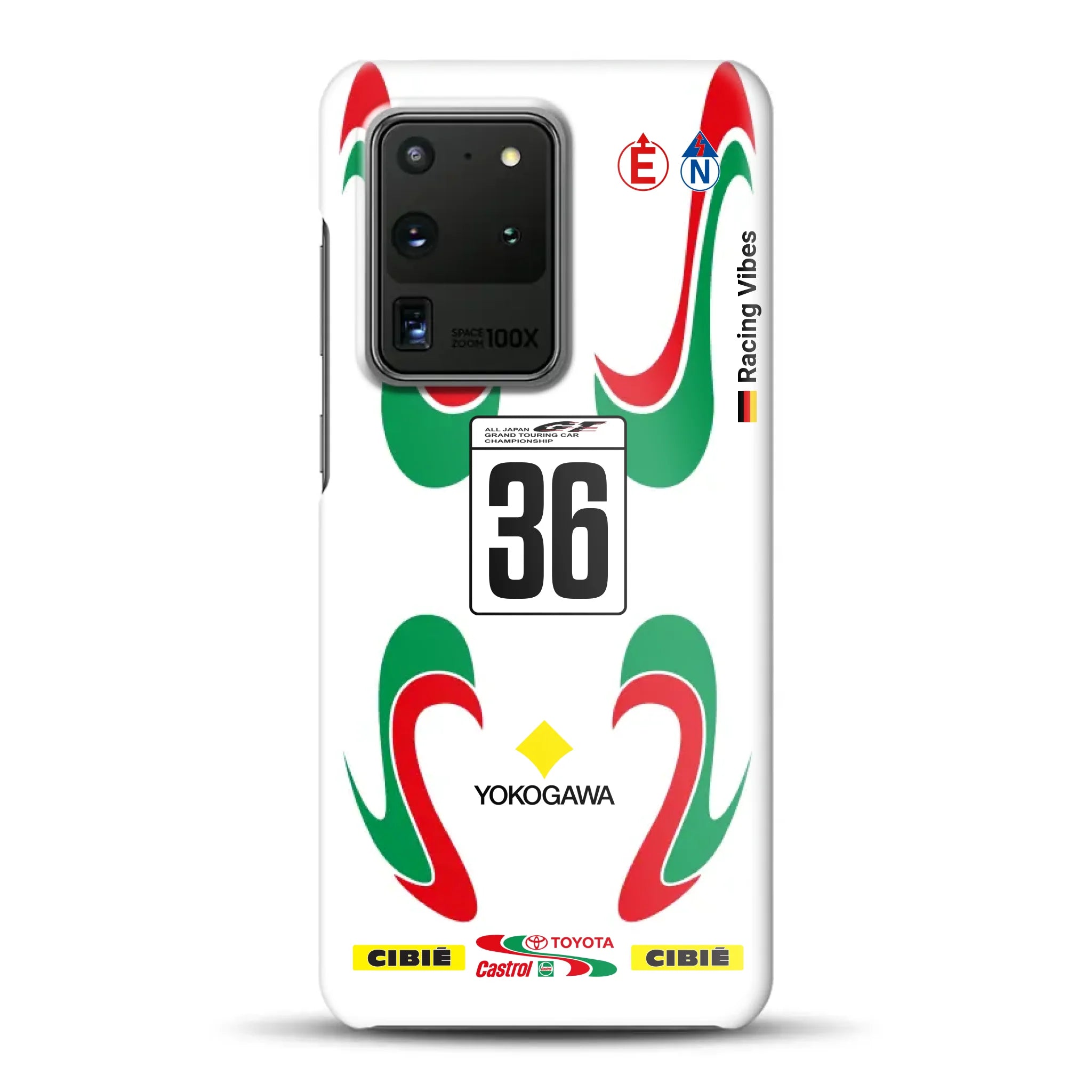 Castrol TOM’S Supra GT500 Livery - Individuelle Hardcase Hülle für Samsung