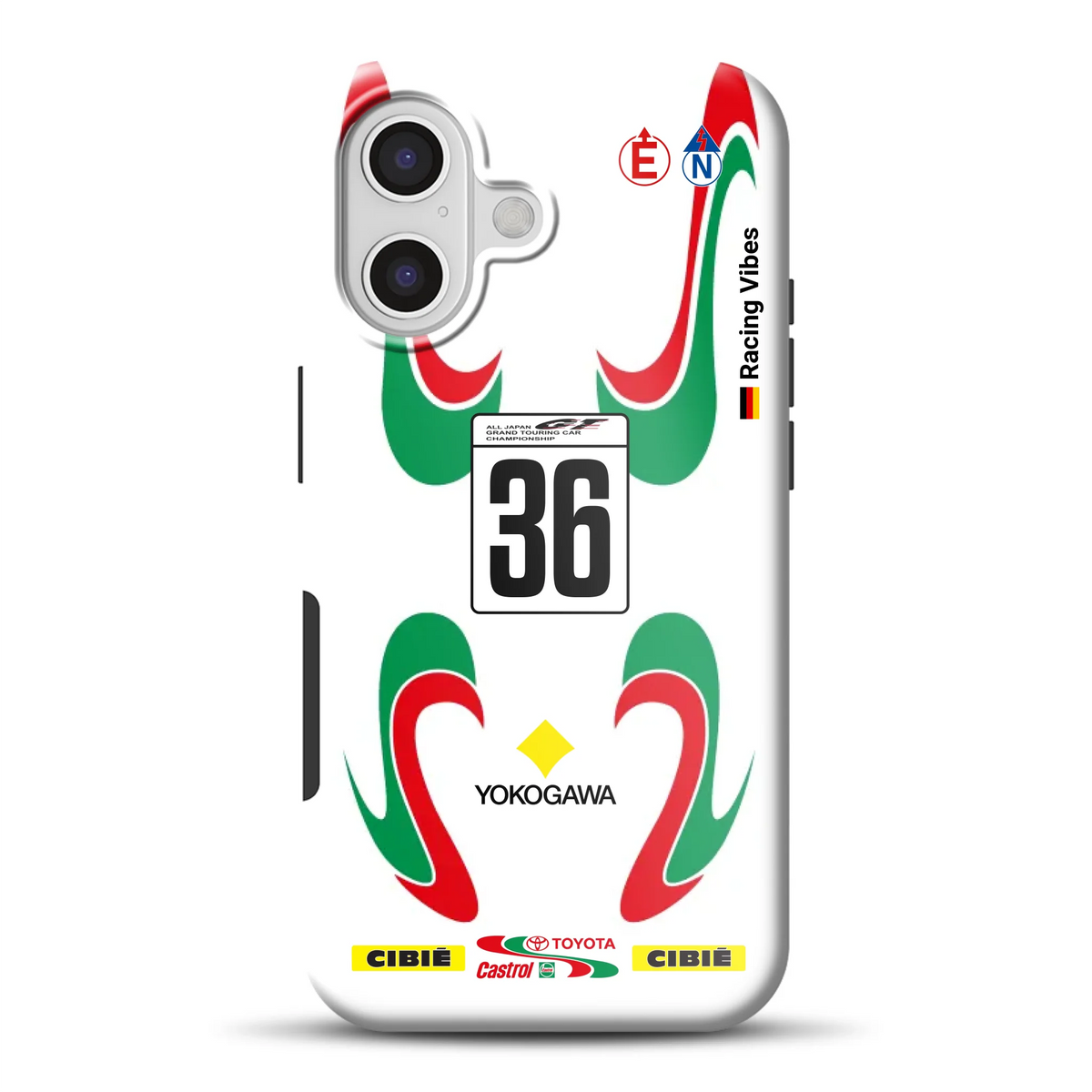 Castrol TOM’S Supra GT500 Livery - Individuelle Premium Hülle für iPhone