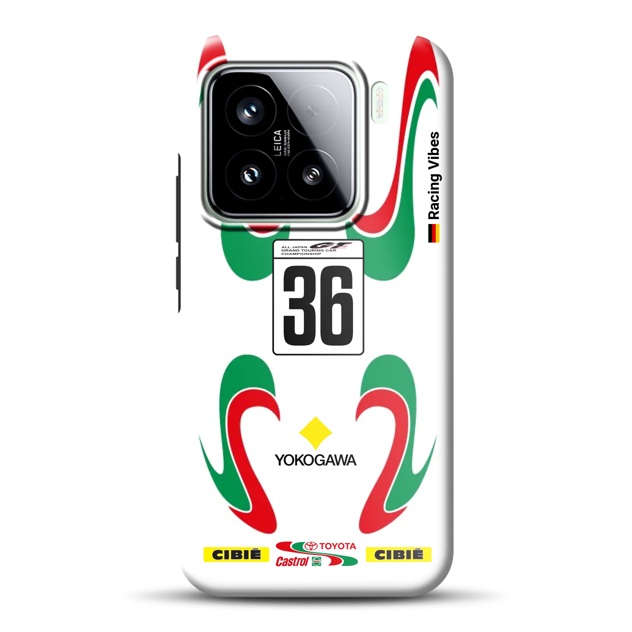 Castrol TOM’S Supra GT500 Livery - Individuelle Premium Hülle für Xiaomi