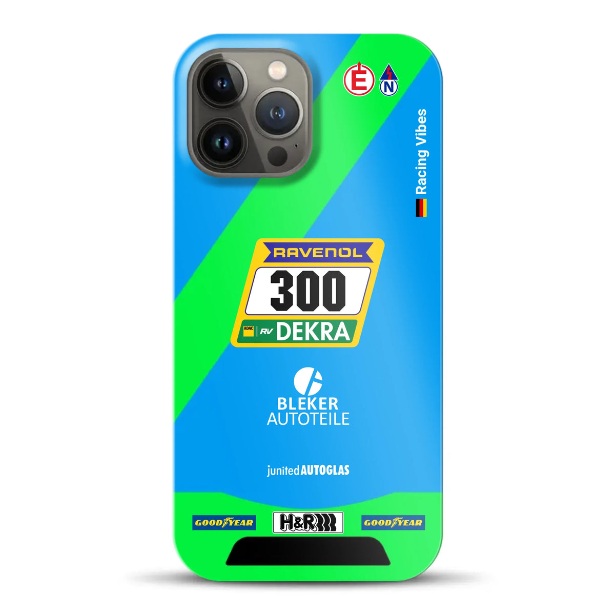 Dacia Logan #300 24h Nürburgring 2026 Livery - Individuelle Hardcase Hülle für iPhone