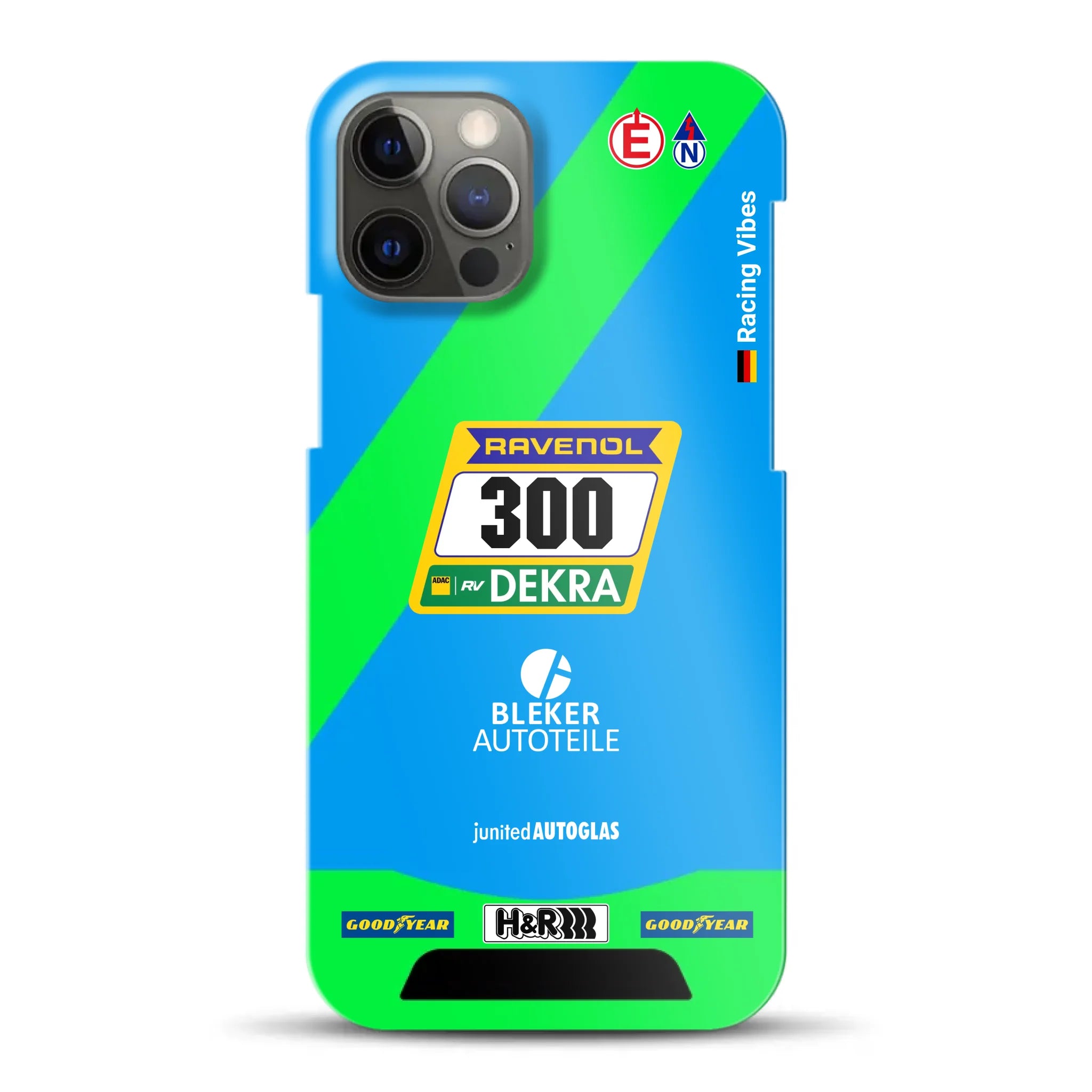Dacia Logan #300 24h Nürburgring 2026 Livery - Individuelle Hardcase Hülle für iPhone