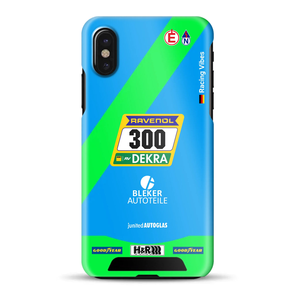 Dacia Logan #300 24h Nürburgring 2026 Livery - Individuelle Hardcase Hülle für iPhone