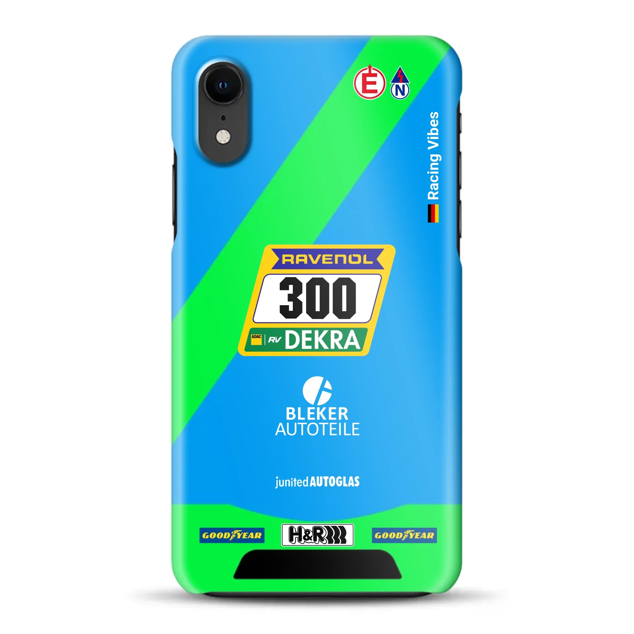 Dacia Logan #300 24h Nürburgring 2026 Livery - Individuelle Hardcase Hülle für iPhone