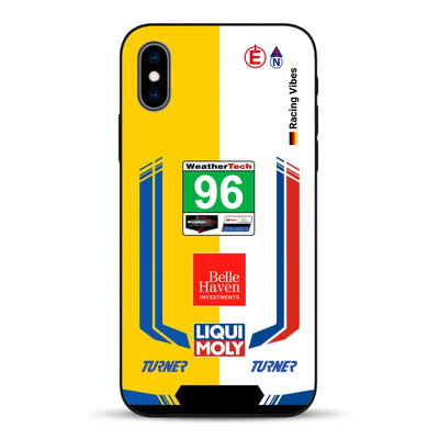 M4 GT3 EVO Turner IMSA 2026 Livery - Individuelle Handyhülle für iPhone