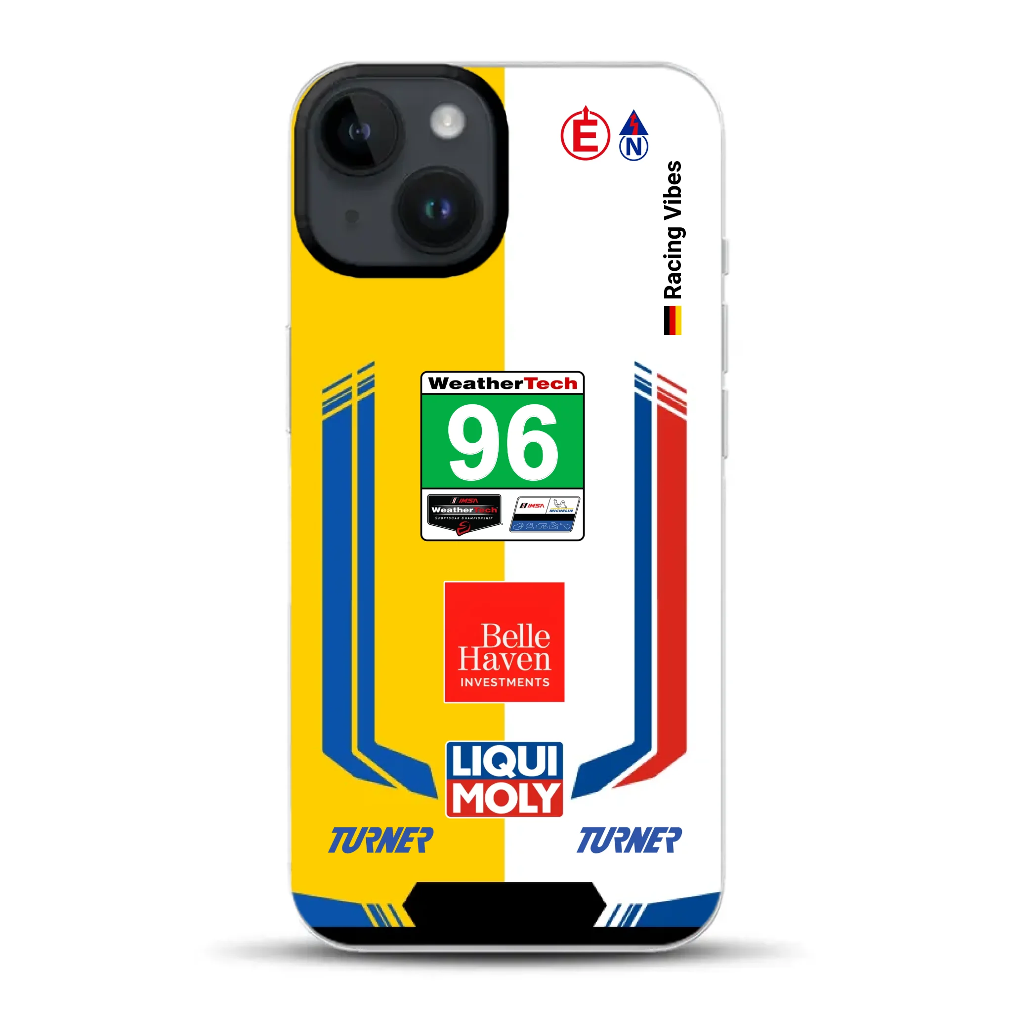 M4 GT3 EVO Turner IMSA 2026 Livery - Individuelle Handyhülle für iPhone