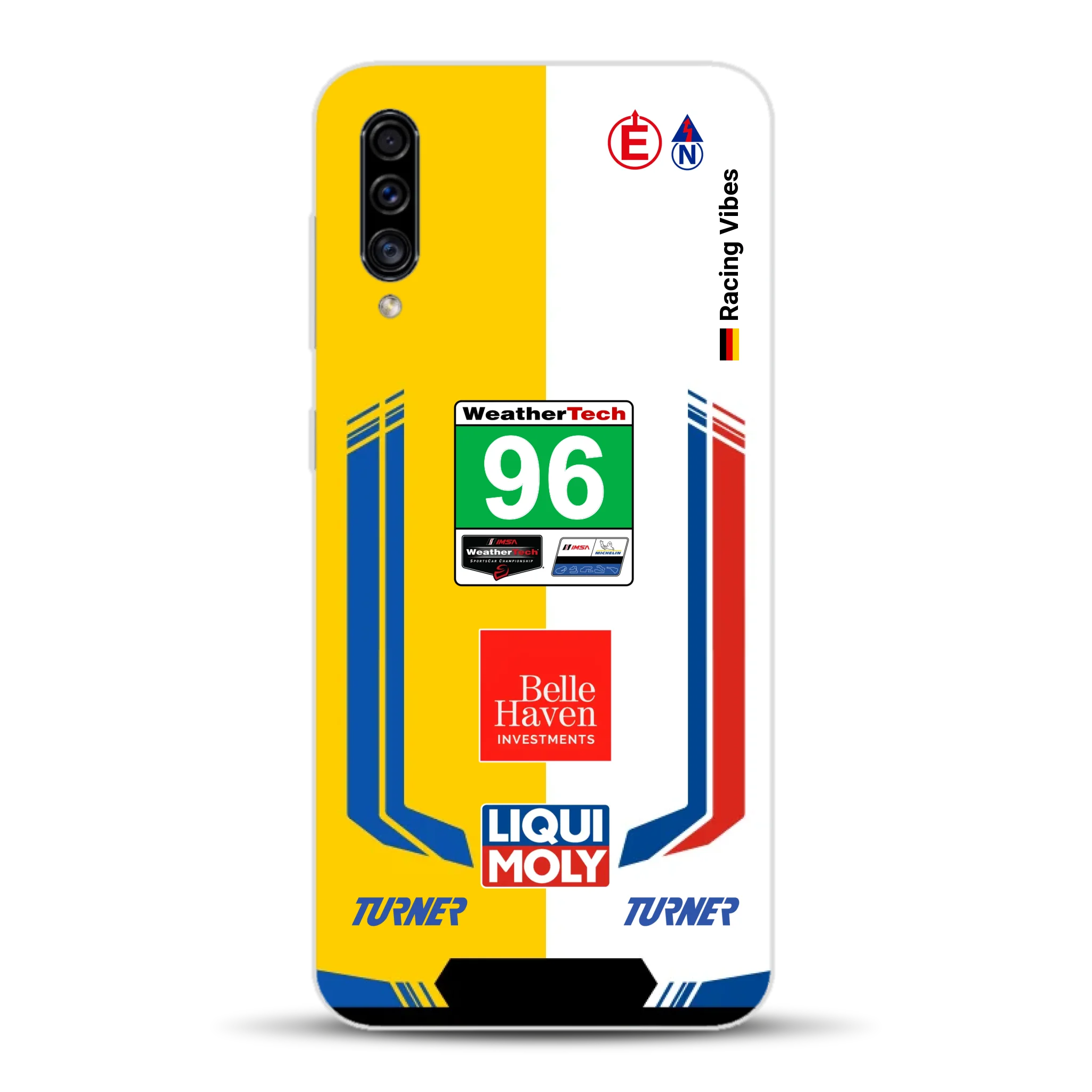 M4 GT3 EVO Turner IMSA 2026 Livery - Individuelle Handyhülle für Samsung