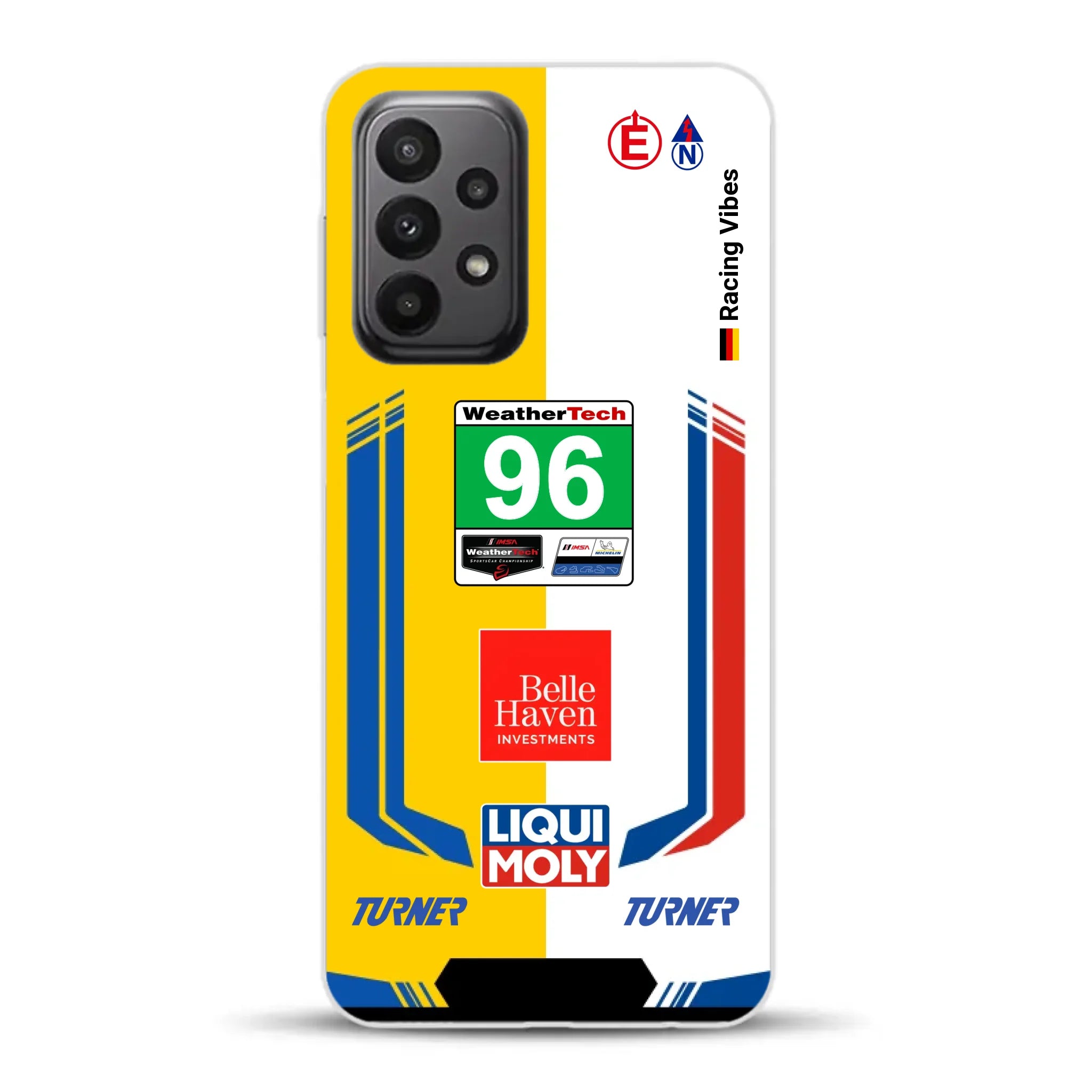 M4 GT3 EVO Turner IMSA 2026 Livery - Individuelle Handyhülle für Samsung