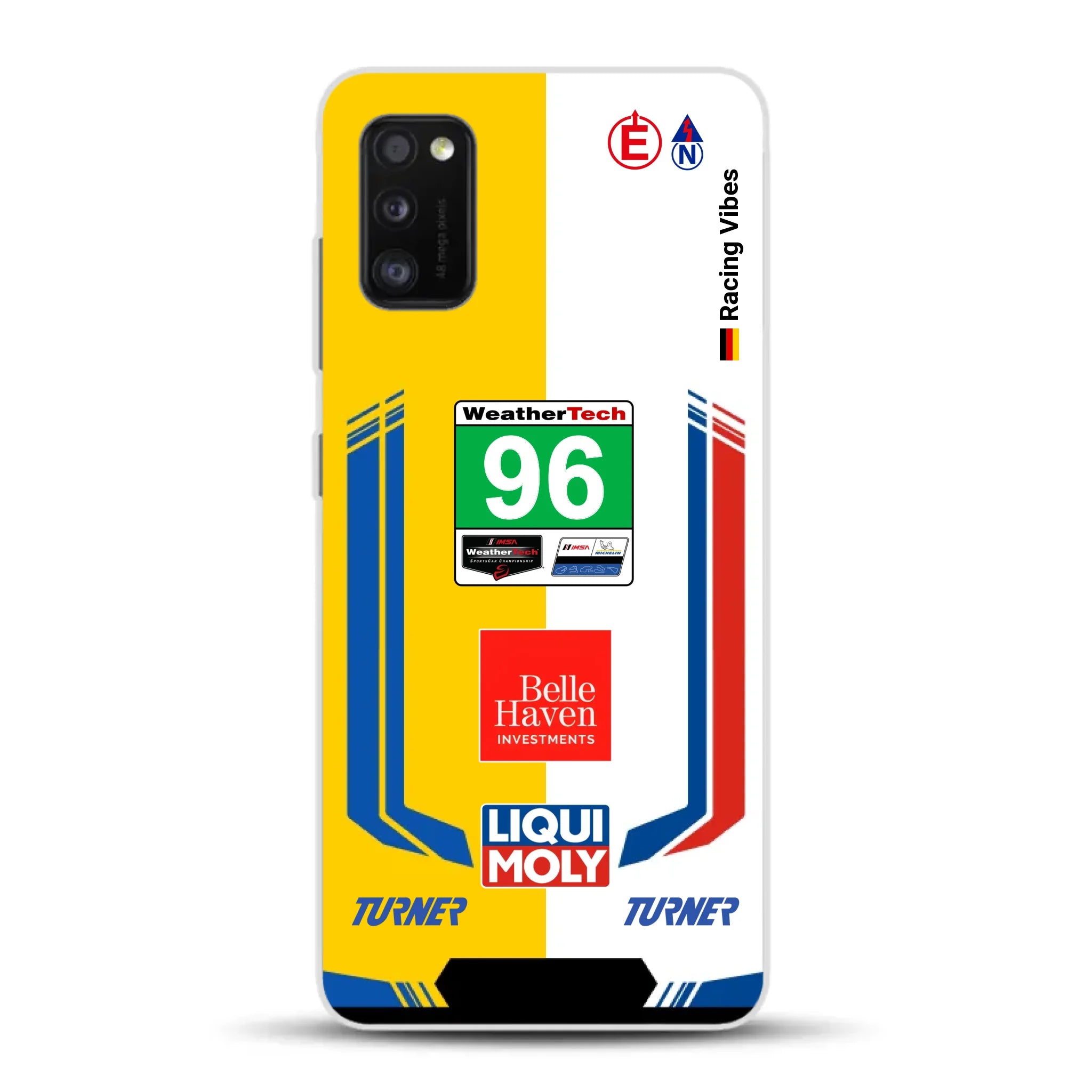 M4 GT3 EVO Turner IMSA 2026 Livery - Individuelle Handyhülle für Samsung