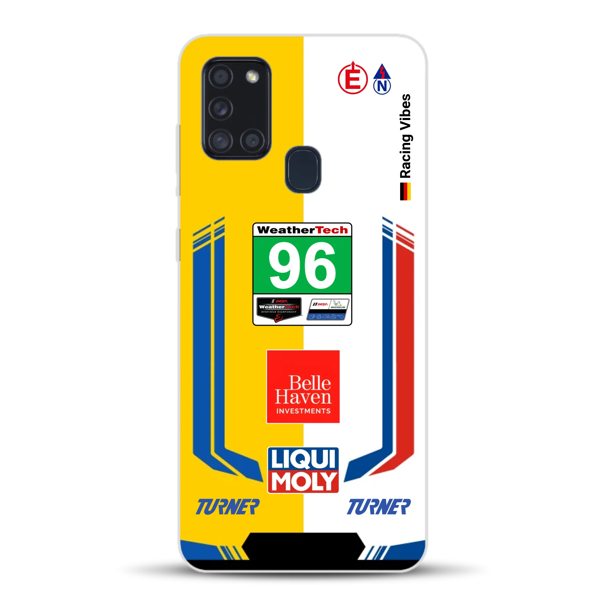 M4 GT3 EVO Turner IMSA 2026 Livery - Individuelle Handyhülle für Samsung