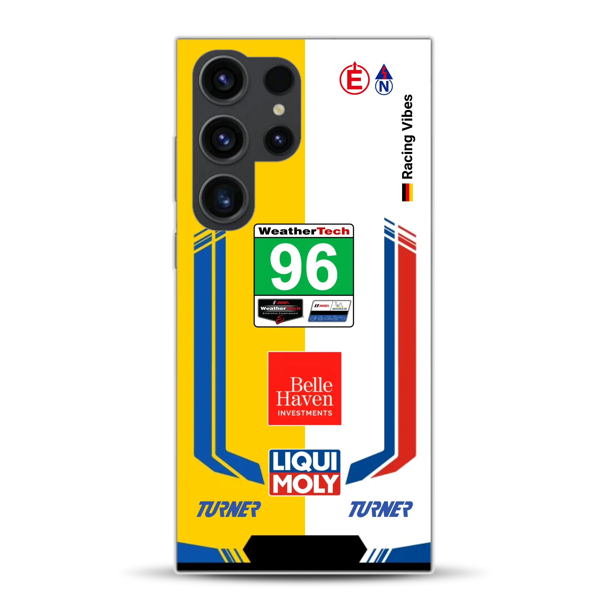 M4 GT3 EVO Turner IMSA 2026 Livery - Individuelle Handyhülle für Samsung