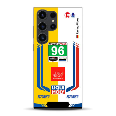 M4 GT3 EVO Turner IMSA 2026 Livery - Individuelle Handyhülle für Samsung