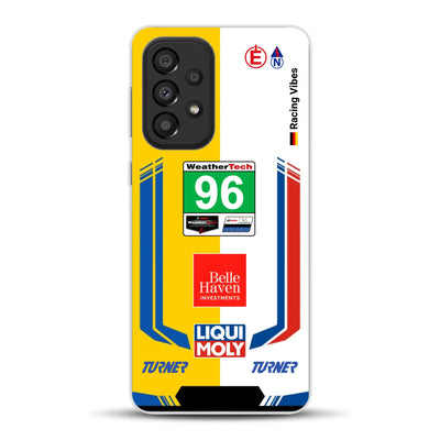 M4 GT3 EVO Turner IMSA 2026 Livery - Individuelle Handyhülle für Samsung