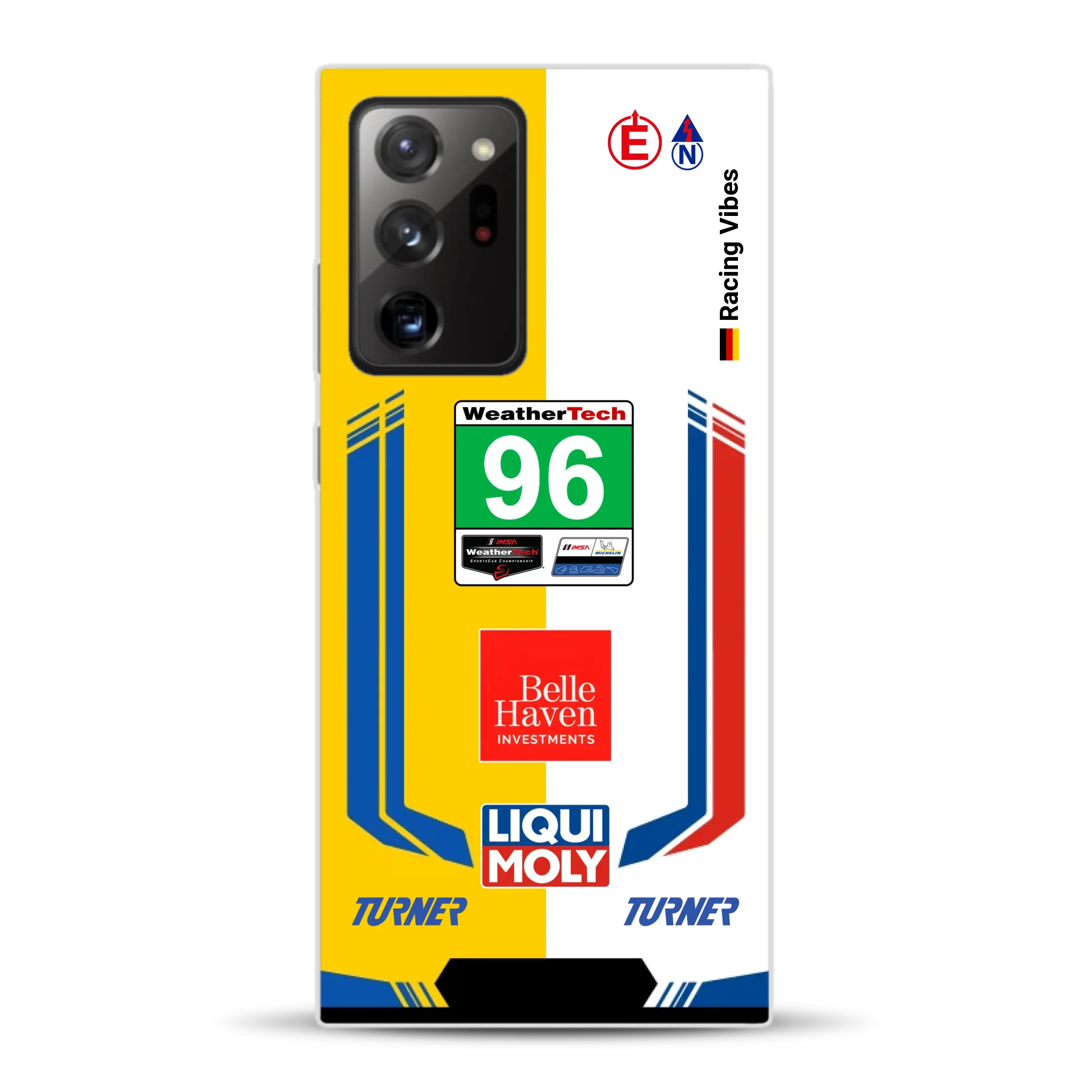 M4 GT3 EVO Turner IMSA 2026 Livery - Individuelle Handyhülle für Samsung