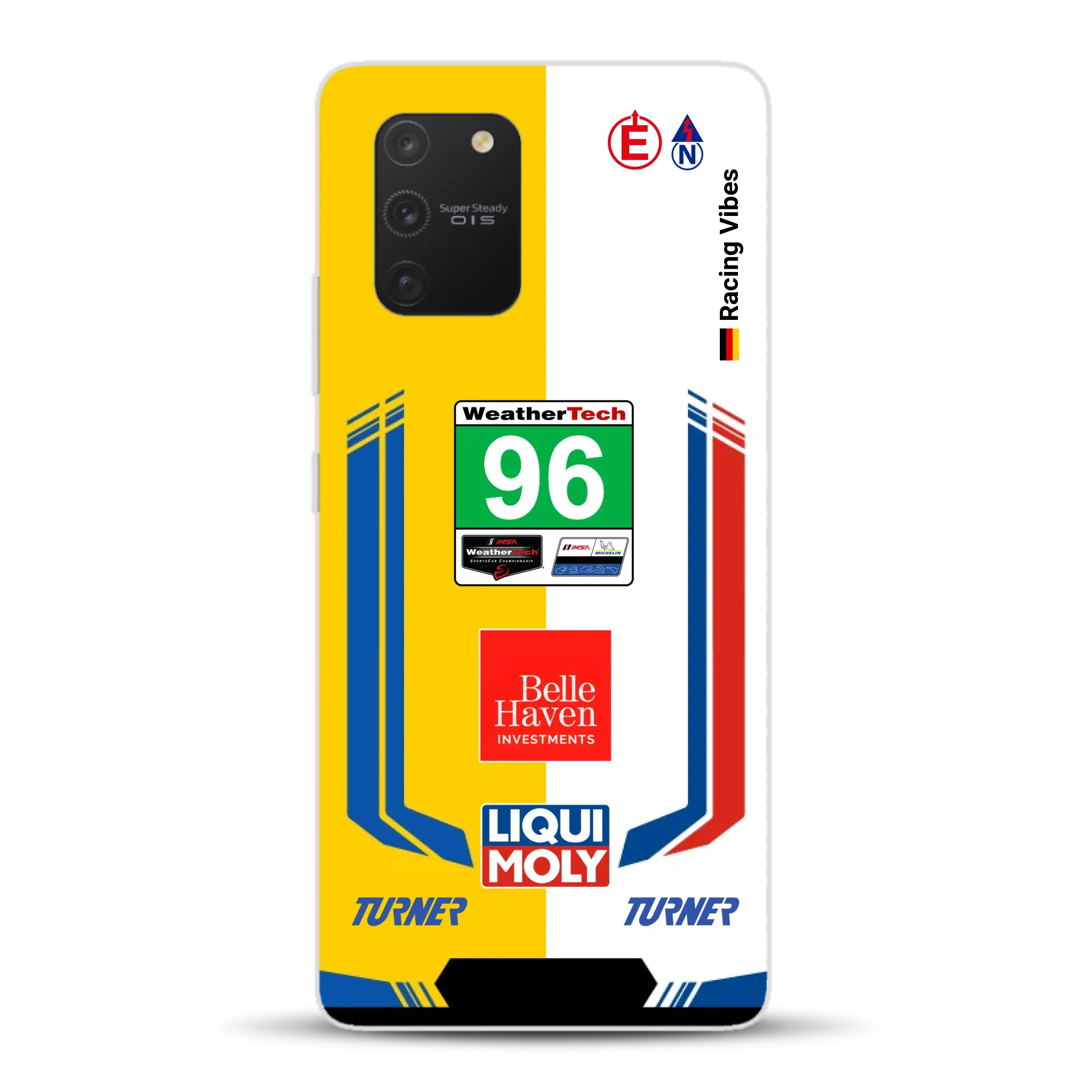 M4 GT3 EVO Turner IMSA 2026 Livery - Individuelle Handyhülle für Samsung