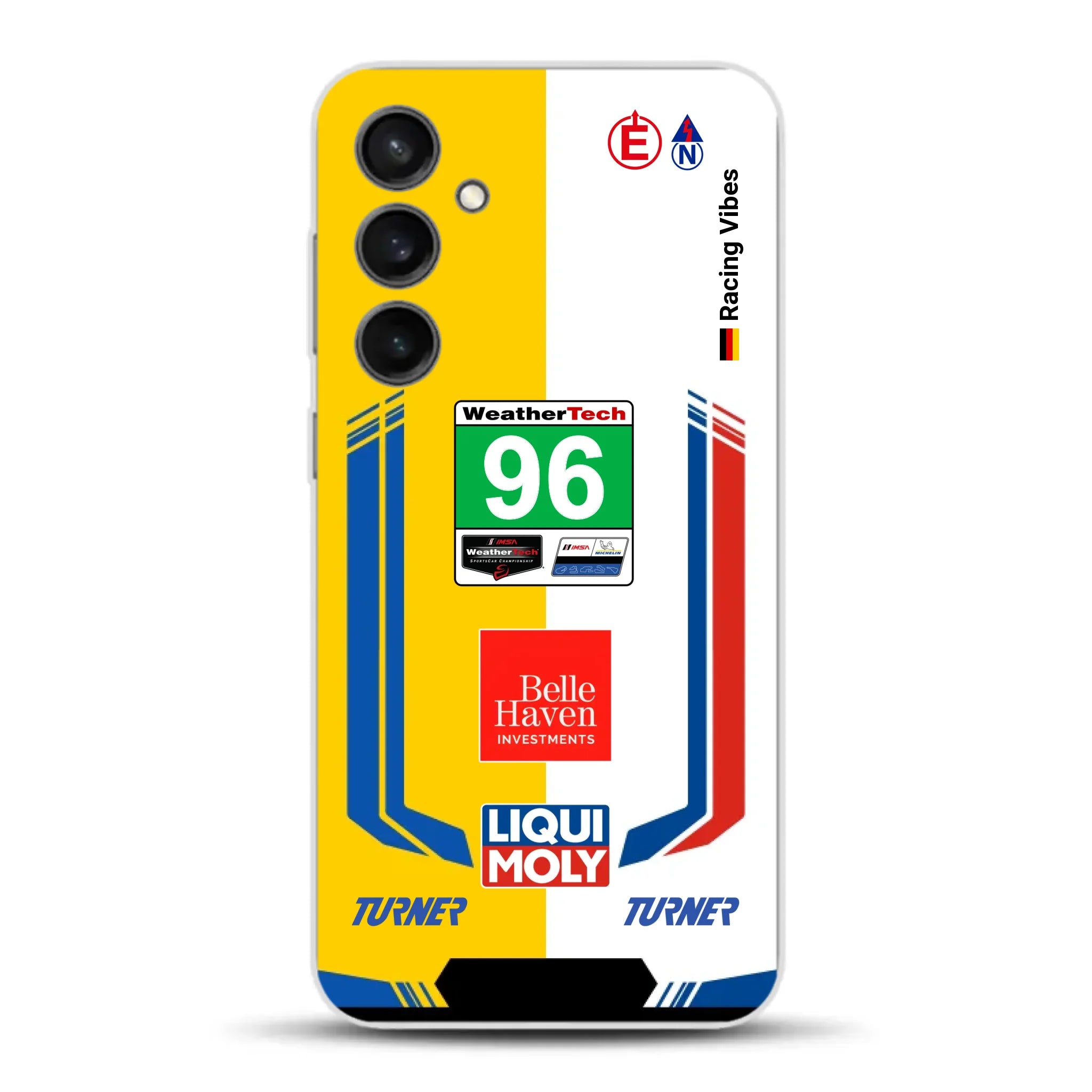 M4 GT3 EVO Turner IMSA 2026 Livery - Individuelle Handyhülle für Samsung