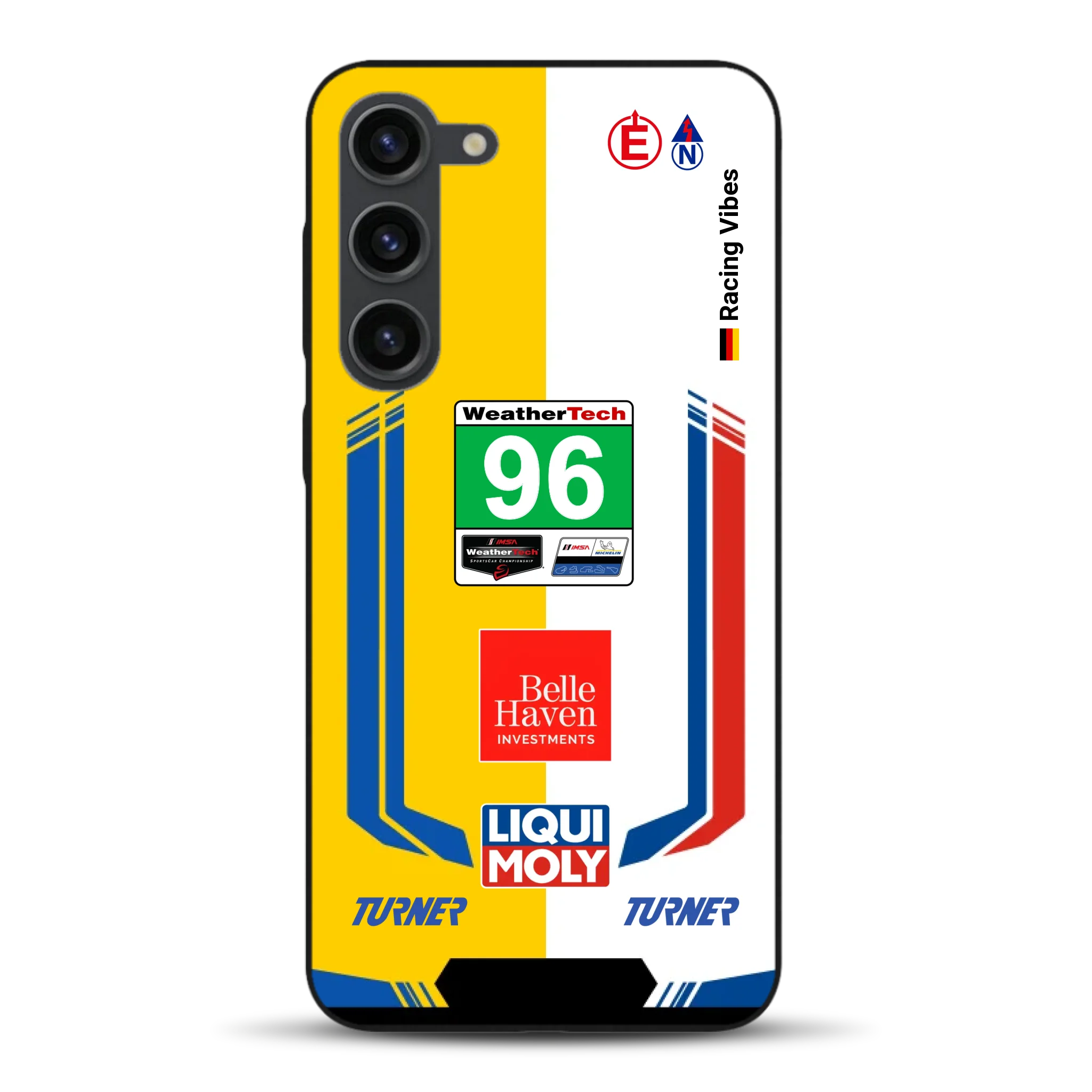 M4 GT3 EVO Turner IMSA 2026 Livery - Individuelle Handyhülle für Samsung