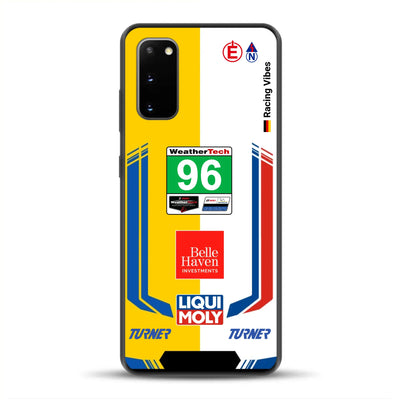 M4 GT3 EVO Turner IMSA 2026 Livery - Individuelle Handyhülle für Samsung