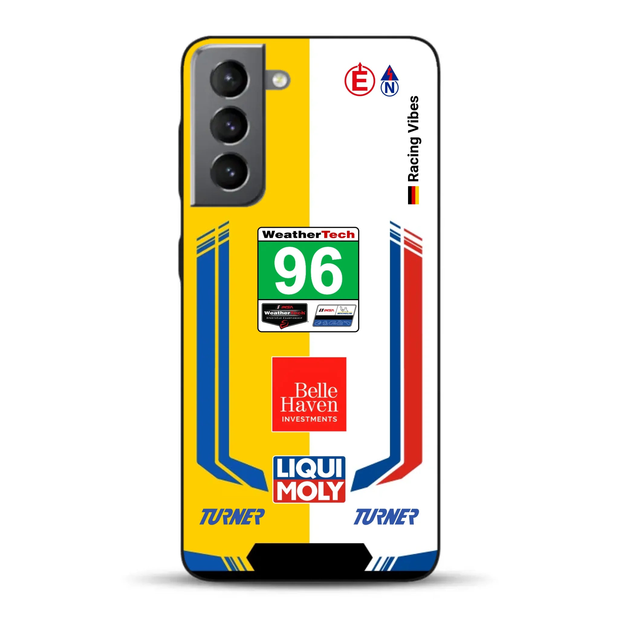M4 GT3 EVO Turner IMSA 2026 Livery - Individuelle Handyhülle für Samsung