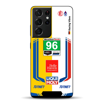 M4 GT3 EVO Turner IMSA 2026 Livery - Individuelle Handyhülle für Samsung
