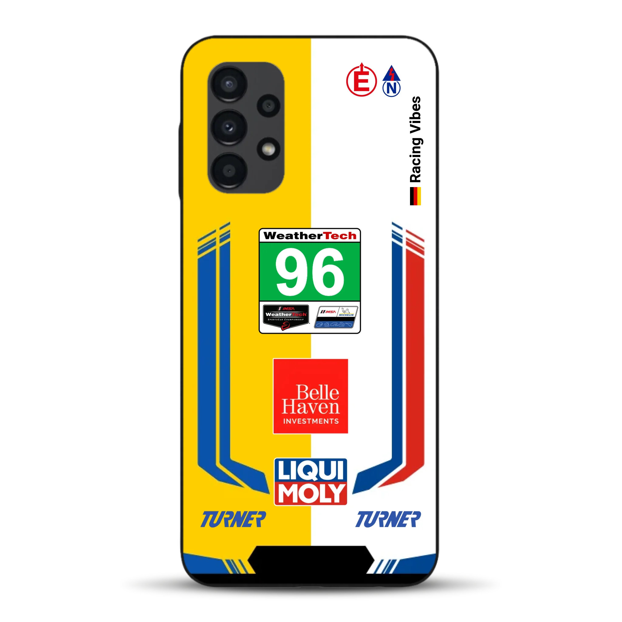 M4 GT3 EVO Turner IMSA 2026 Livery - Individuelle Handyhülle für Samsung