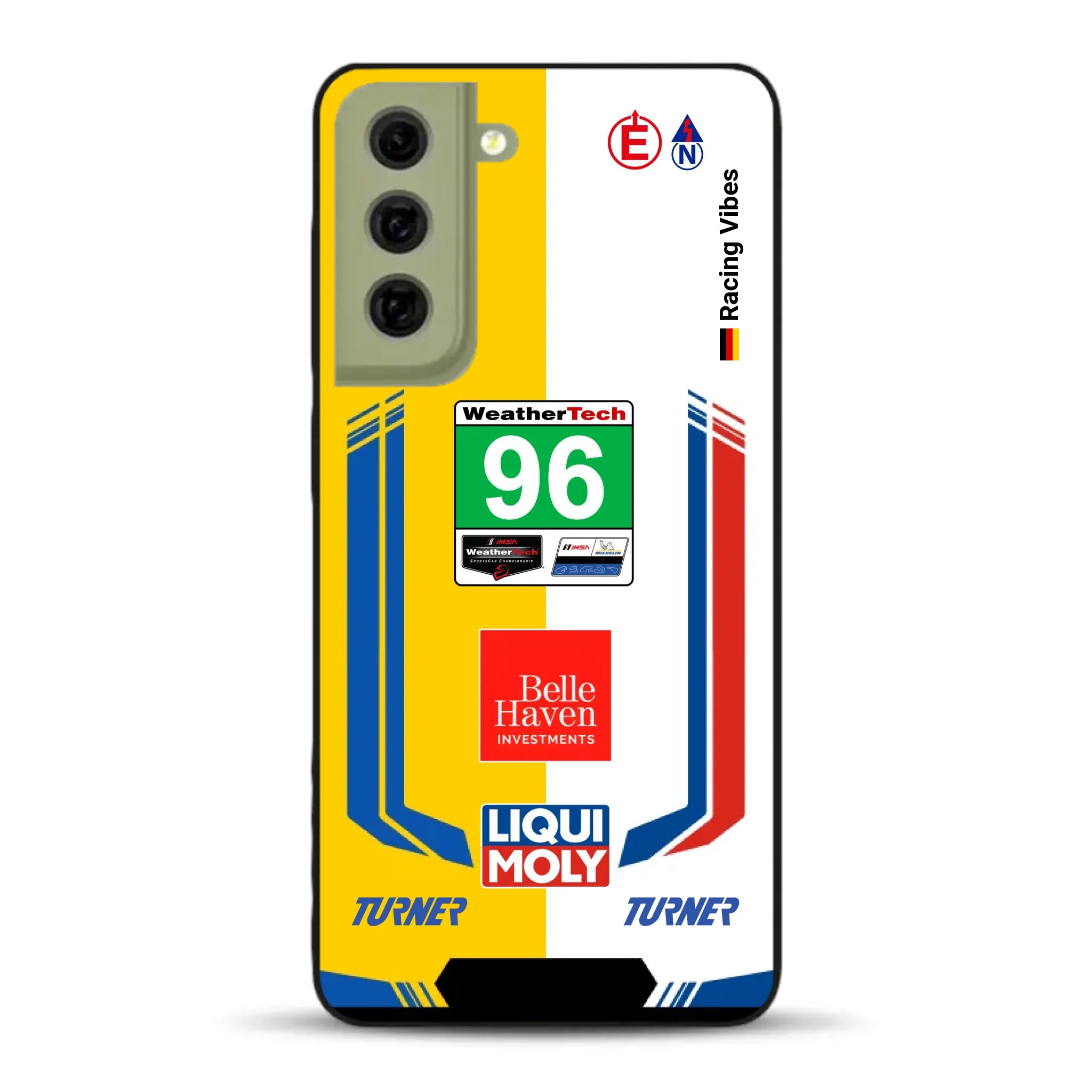 M4 GT3 EVO Turner IMSA 2026 Livery - Individuelle Handyhülle für Samsung