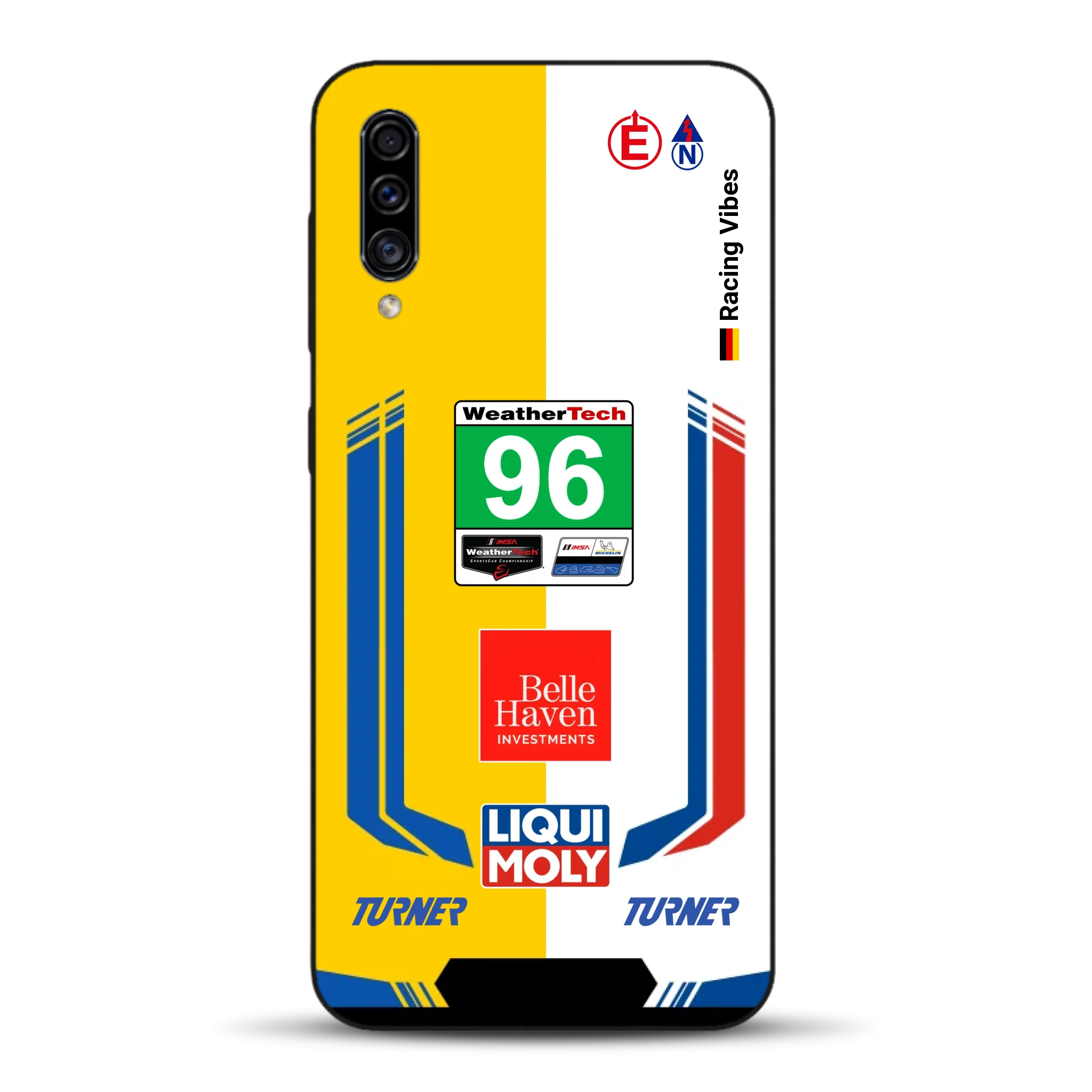 M4 GT3 EVO Turner IMSA 2026 Livery - Individuelle Handyhülle für Samsung