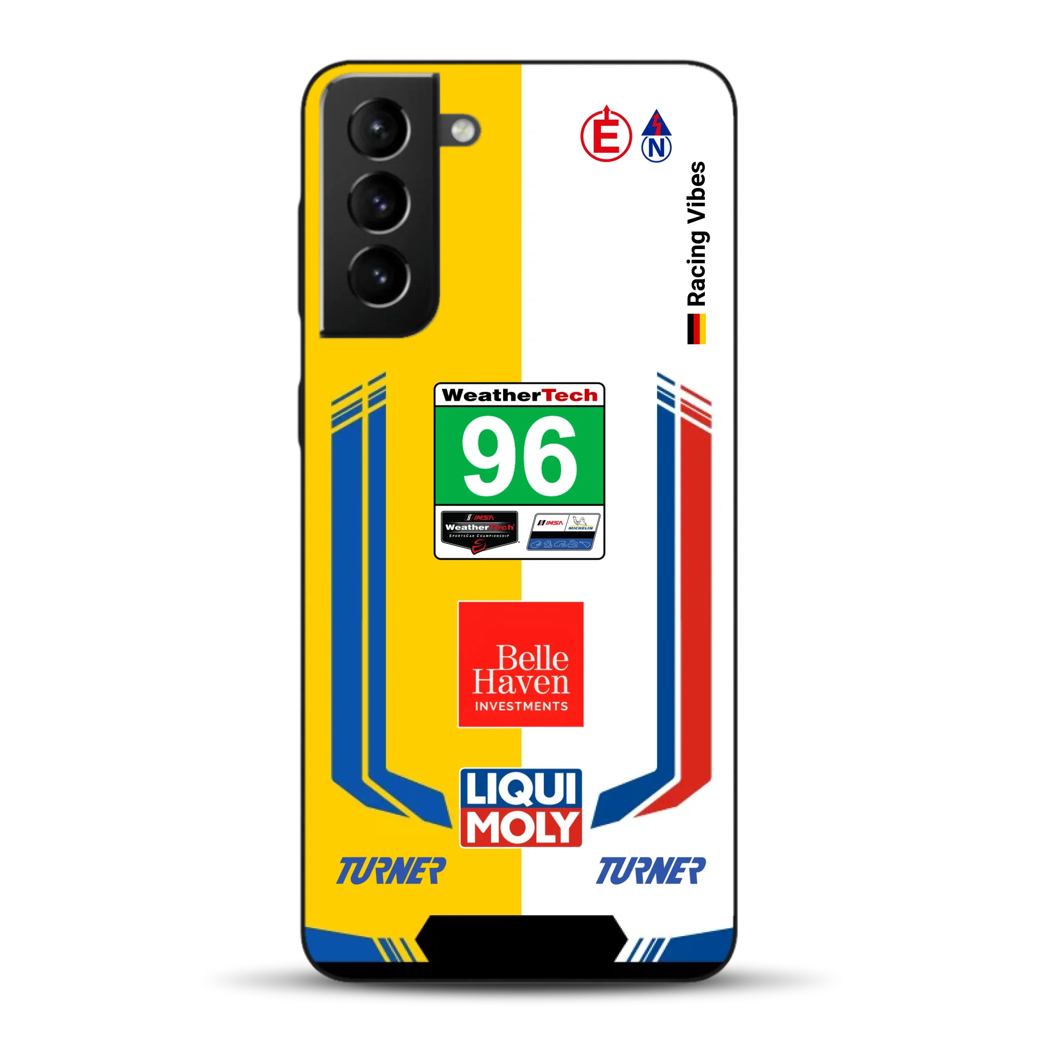 M4 GT3 EVO Turner IMSA 2026 Livery - Individuelle Handyhülle für Samsung