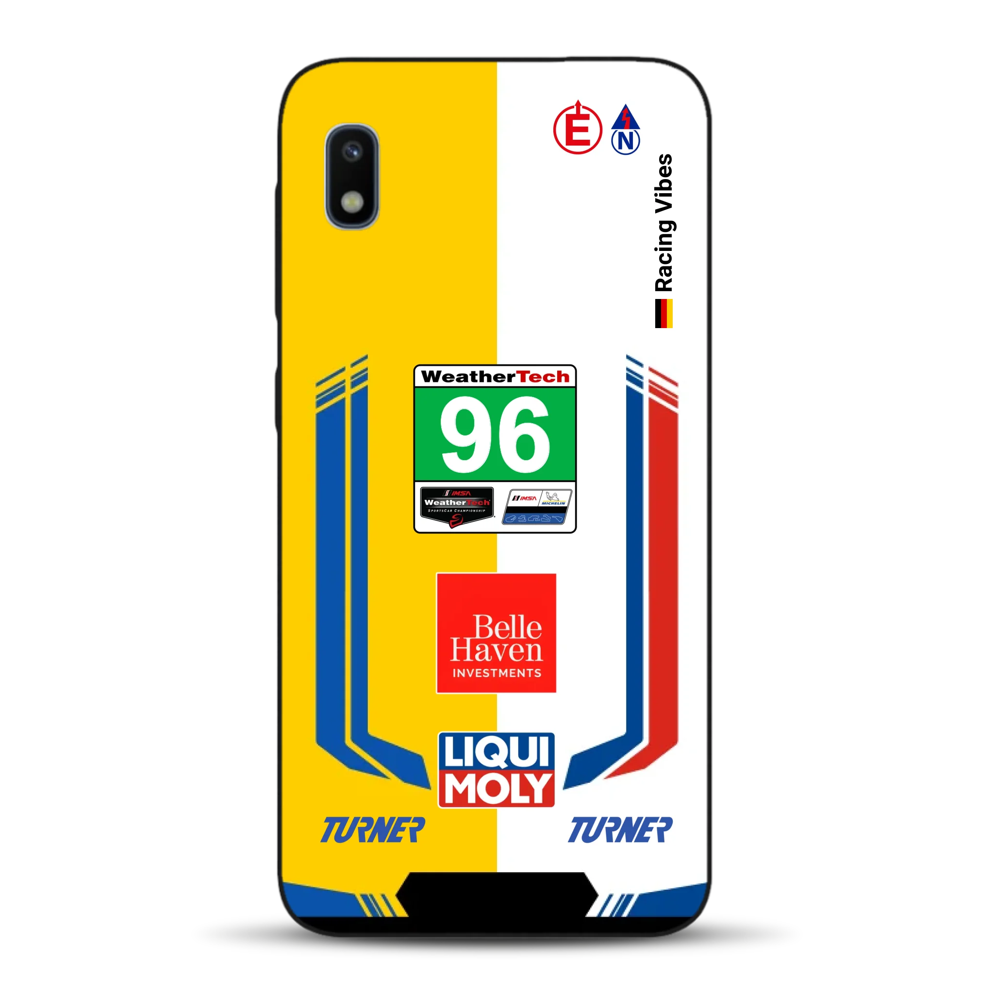 M4 GT3 EVO Turner IMSA 2026 Livery - Individuelle Handyhülle für Samsung