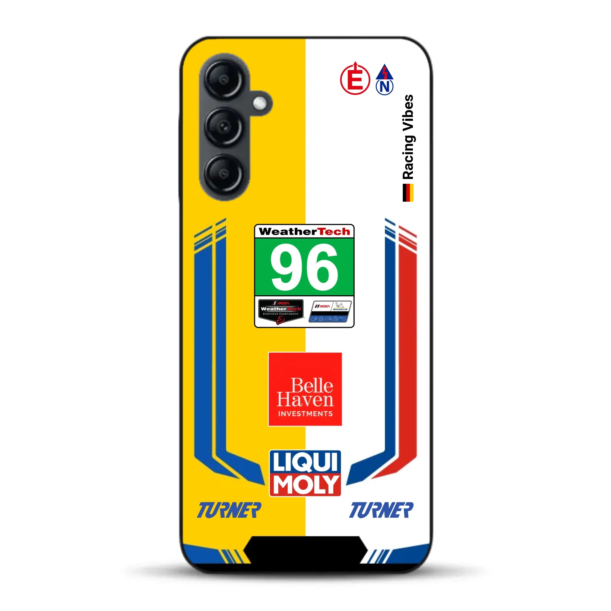 M4 GT3 EVO Turner IMSA 2026 Livery - Individuelle Handyhülle für Samsung