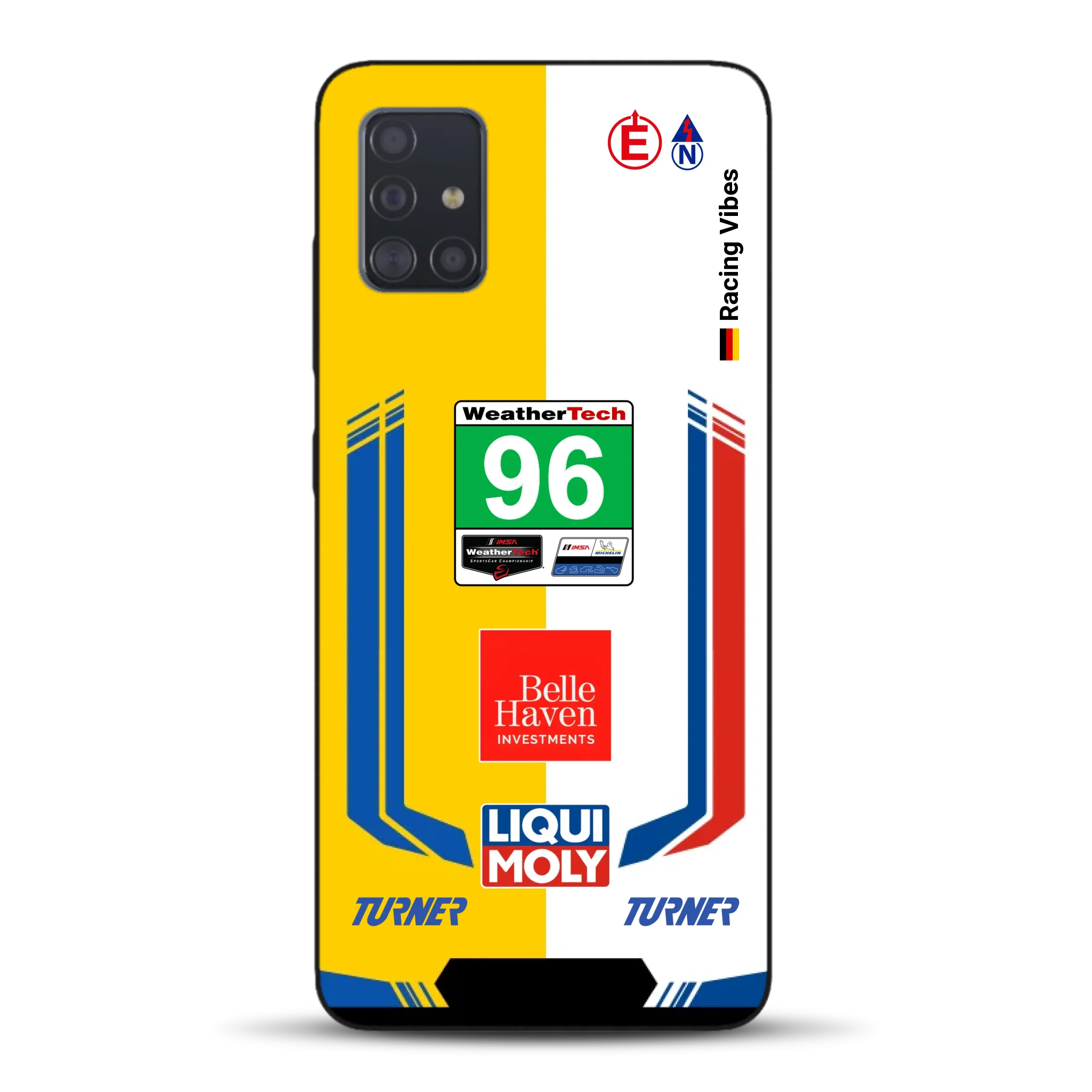 M4 GT3 EVO Turner IMSA 2026 Livery - Individuelle Handyhülle für Samsung