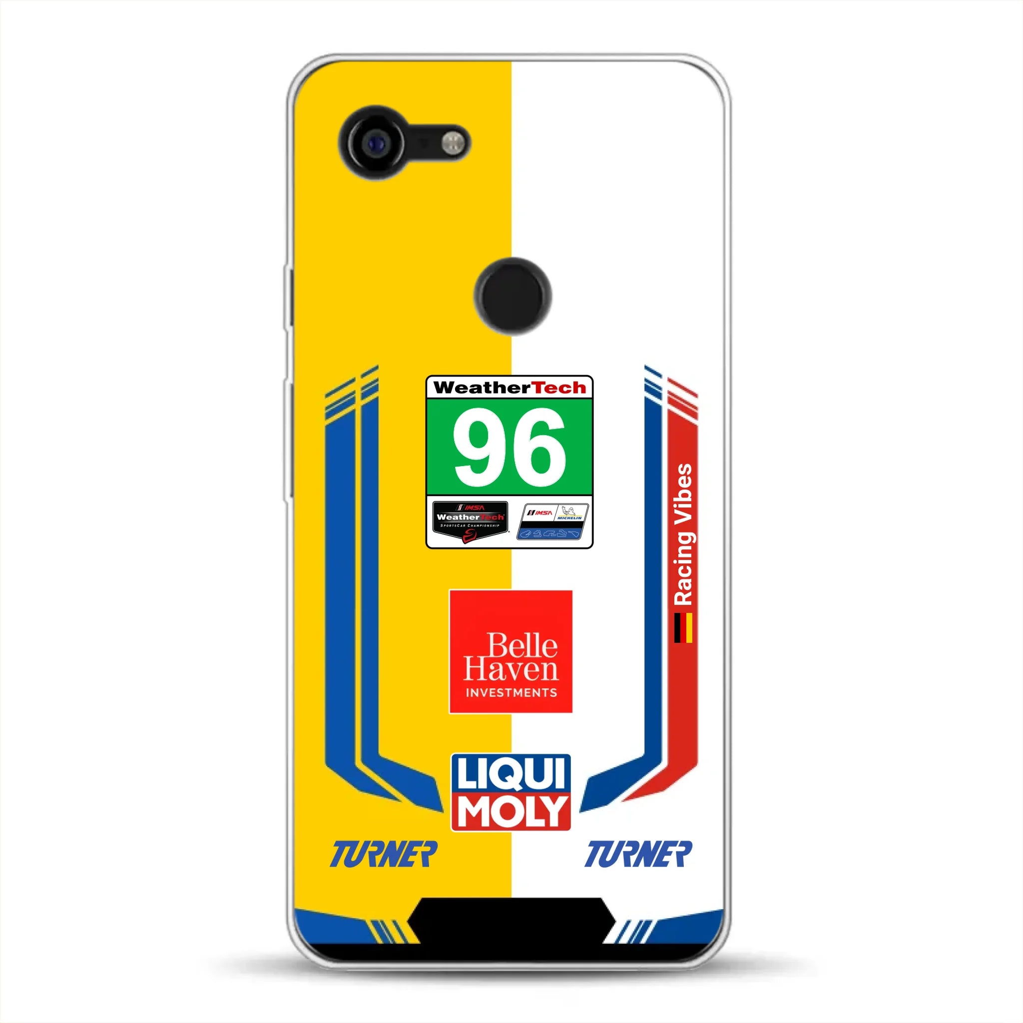 M4 GT3 EVO Turner IMSA 2026 Livery - Individuelle Handyhülle für Google