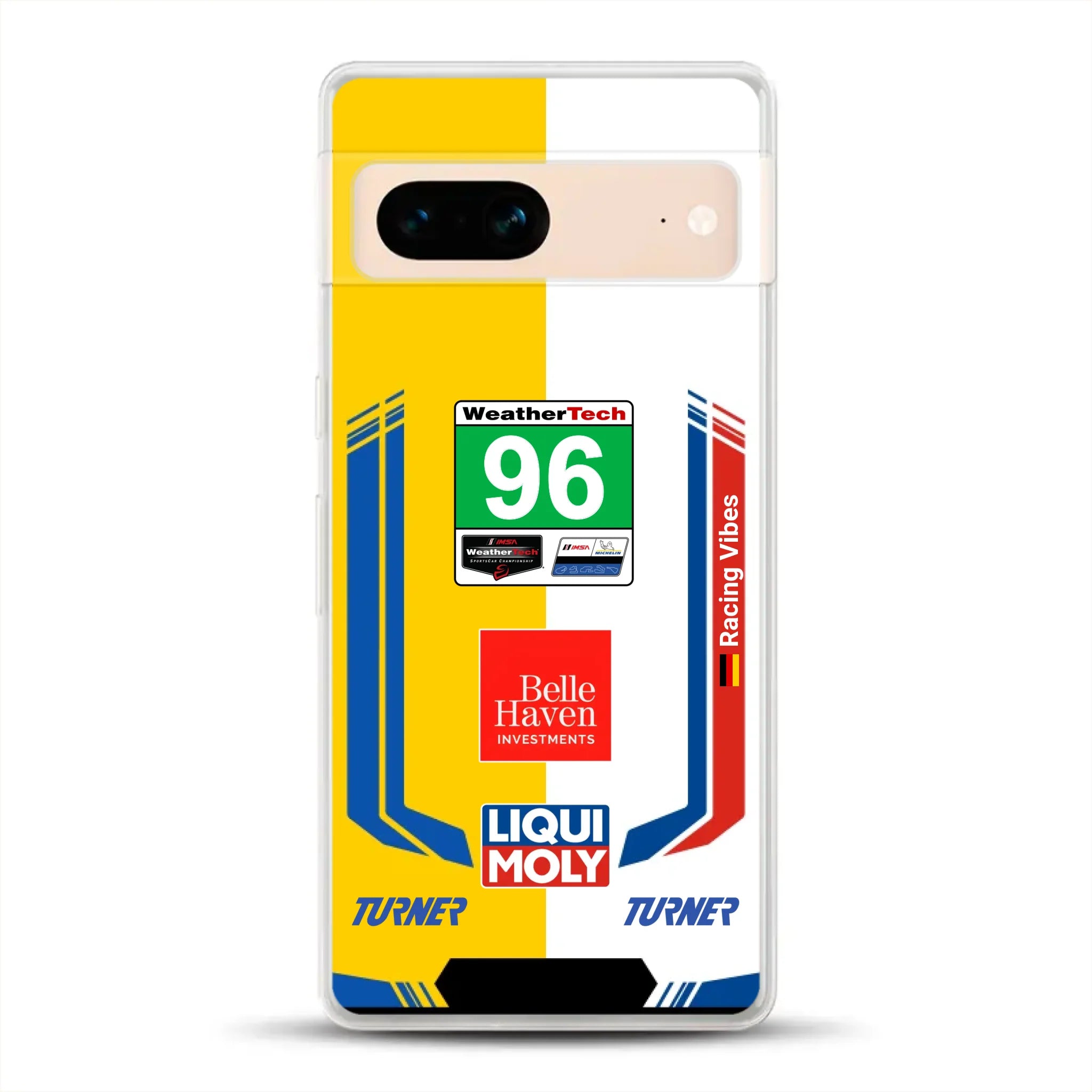 M4 GT3 EVO Turner IMSA 2026 Livery - Individuelle Handyhülle für Google