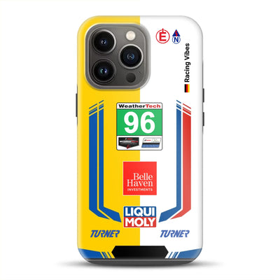 M4 GT3 EVO Turner IMSA 2026 Livery - Individuelle Premium Hülle für iPhone