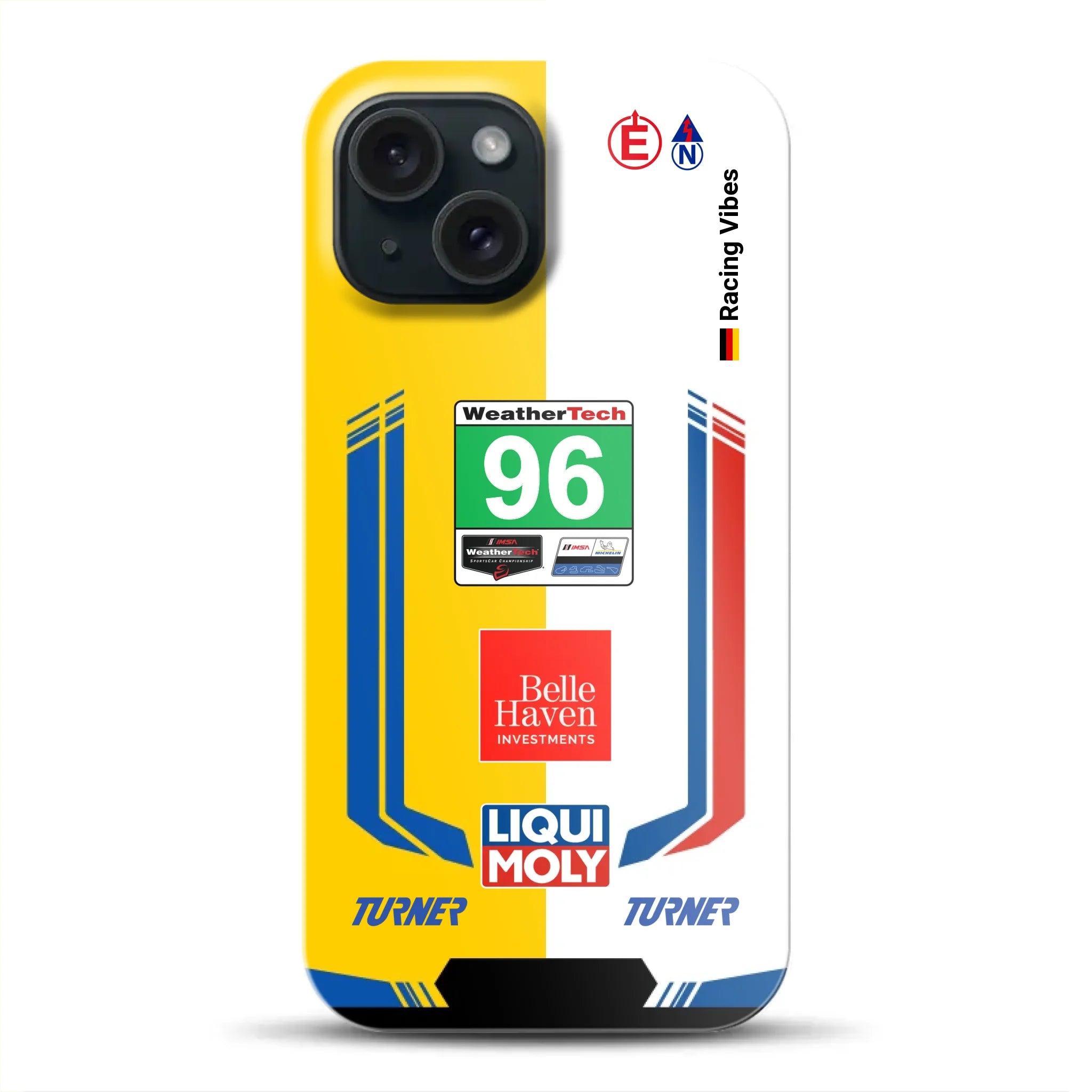 M4 GT3 EVO Turner IMSA 2026 Livery - Individuelle Premium Hülle für iPhone