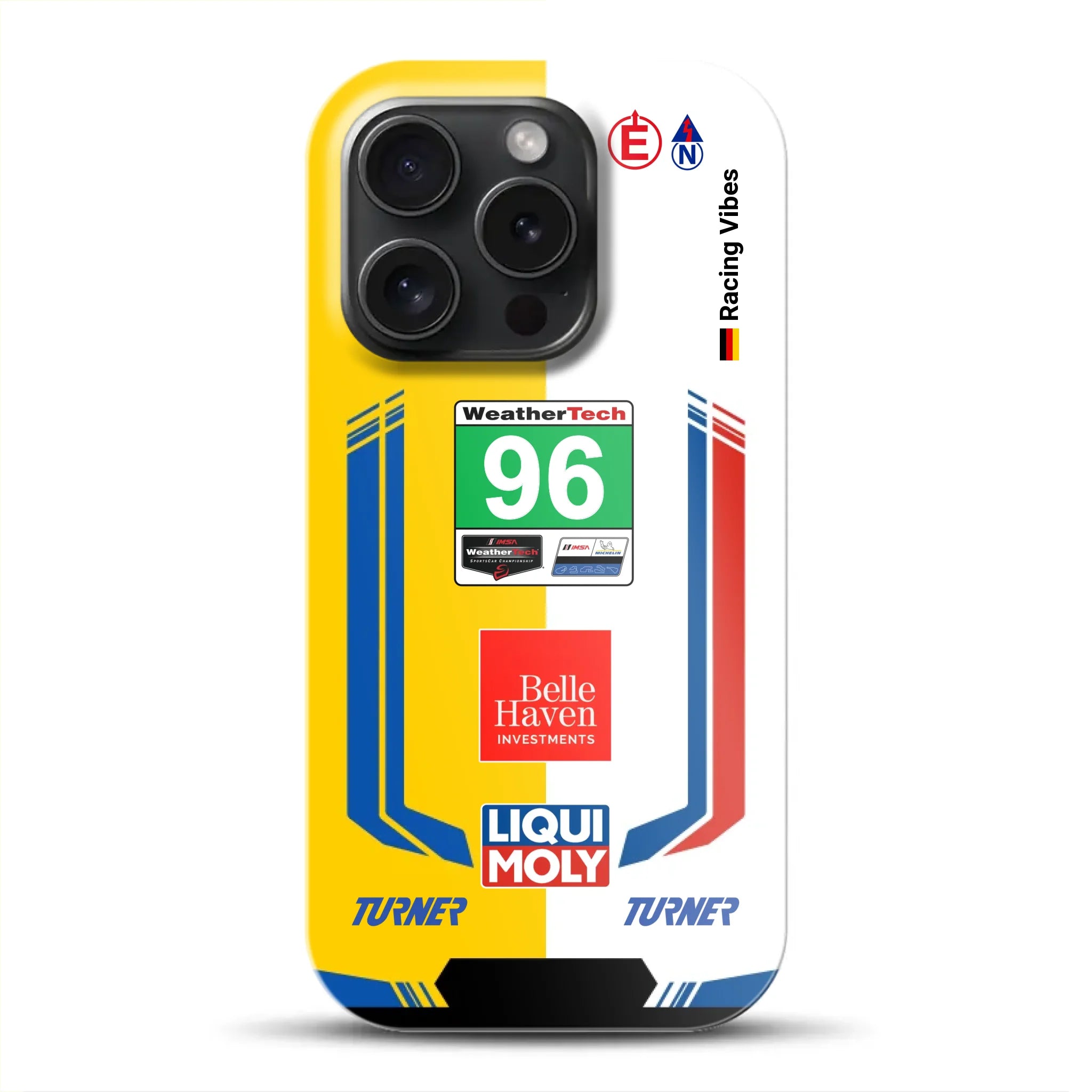 M4 GT3 EVO Turner IMSA 2026 Livery - Individuelle Premium Hülle für iPhone