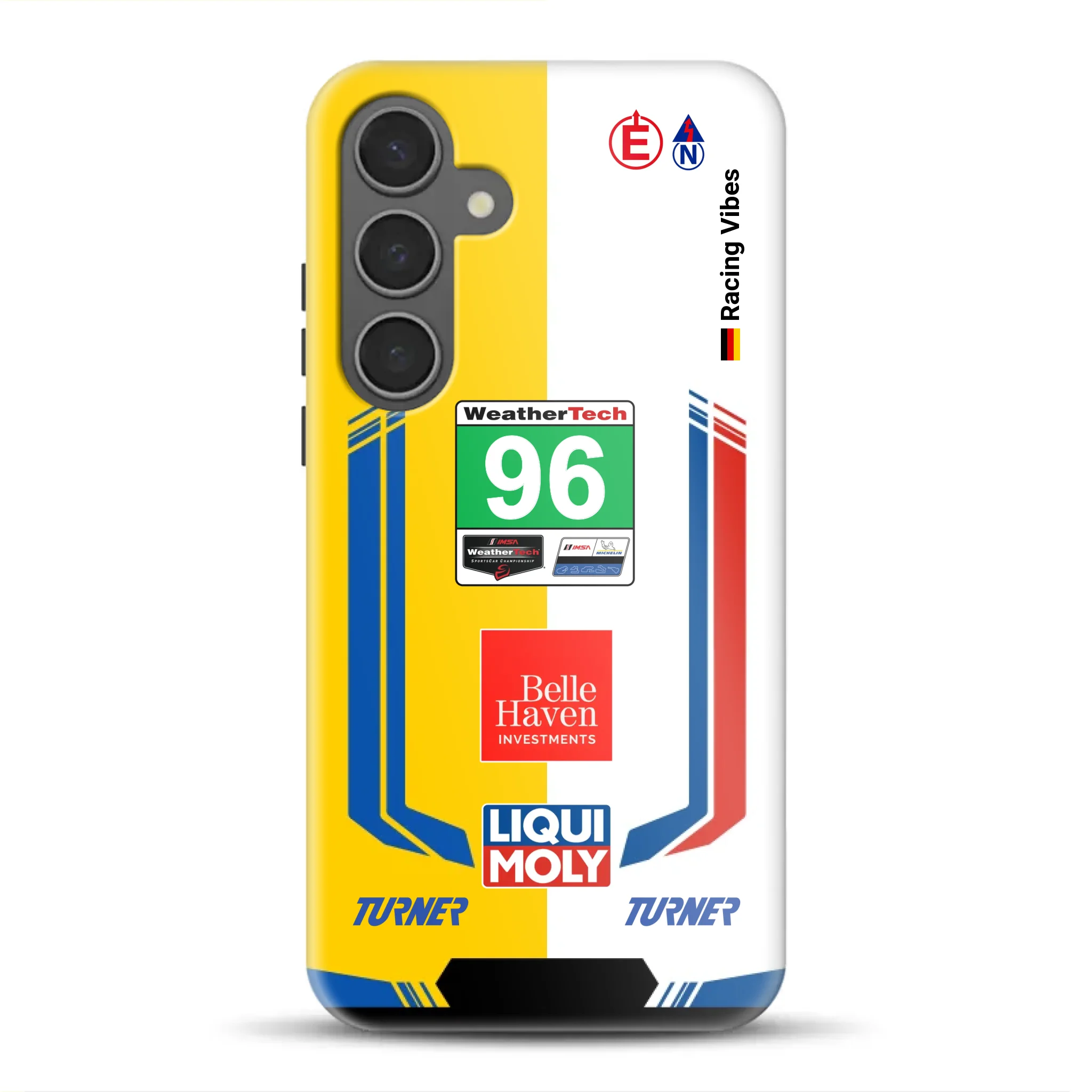 M4 GT3 EVO Turner IMSA 2026 Livery - Individuelle Premium Hülle für Samsung