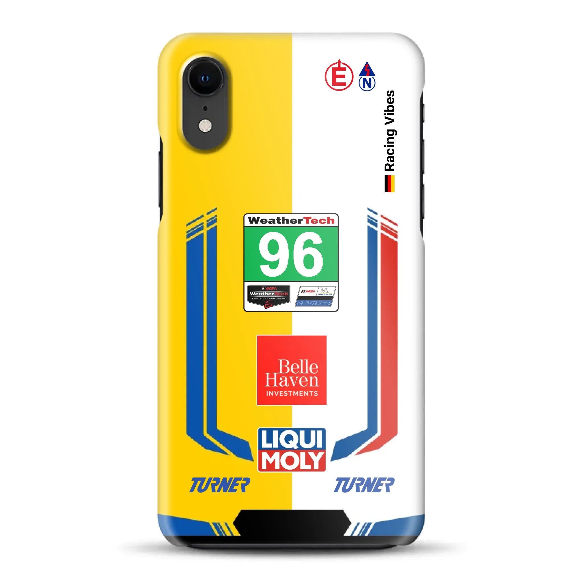 M4 GT3 EVO Turner IMSA 2026 Livery - Individuelle Hardcase Hülle für iPhone