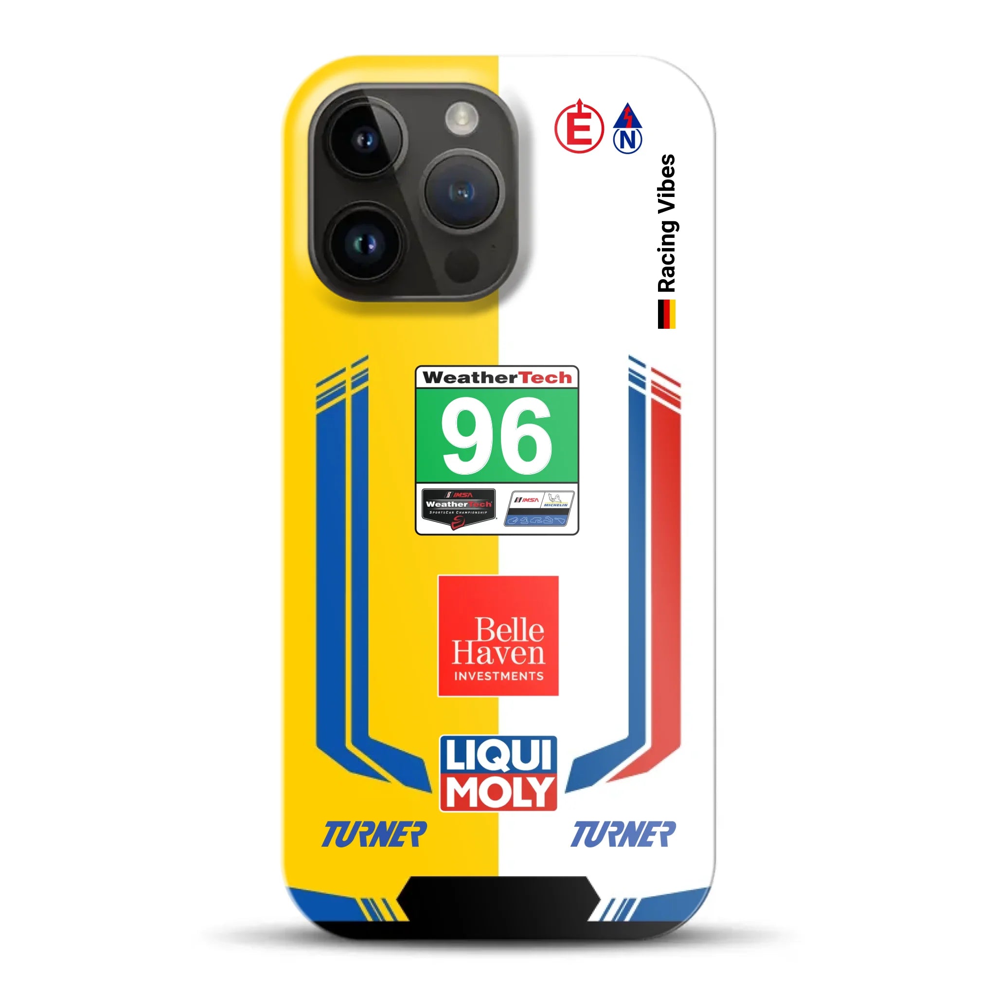 M4 GT3 EVO Turner IMSA 2026 Livery - Individuelle Hardcase Hülle für iPhone