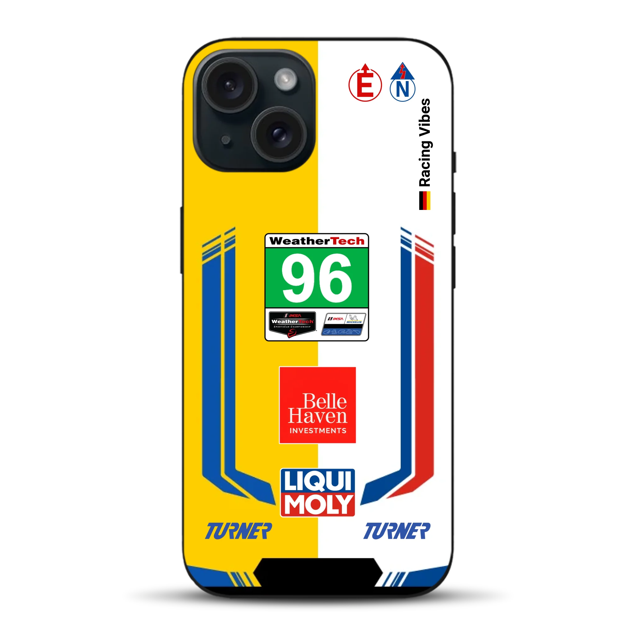 M4 GT3 EVO Turner IMSA 2026 Livery - Individuelle Handyhülle für iPhone
