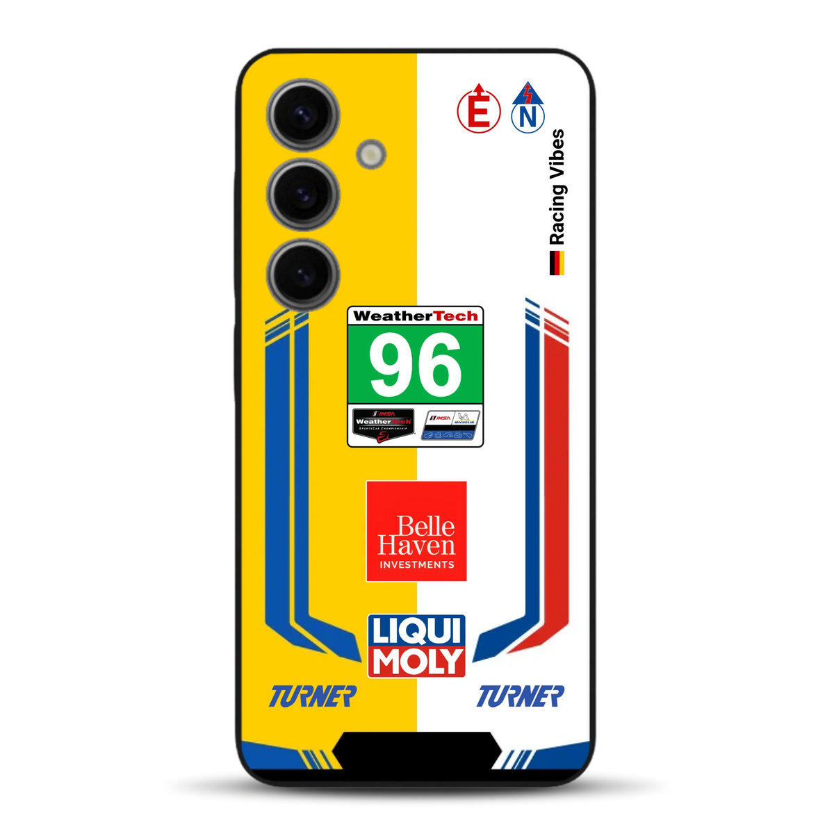 M4 GT3 EVO Turner IMSA 2026 Livery - Individuelle Handyhülle für Samsung
