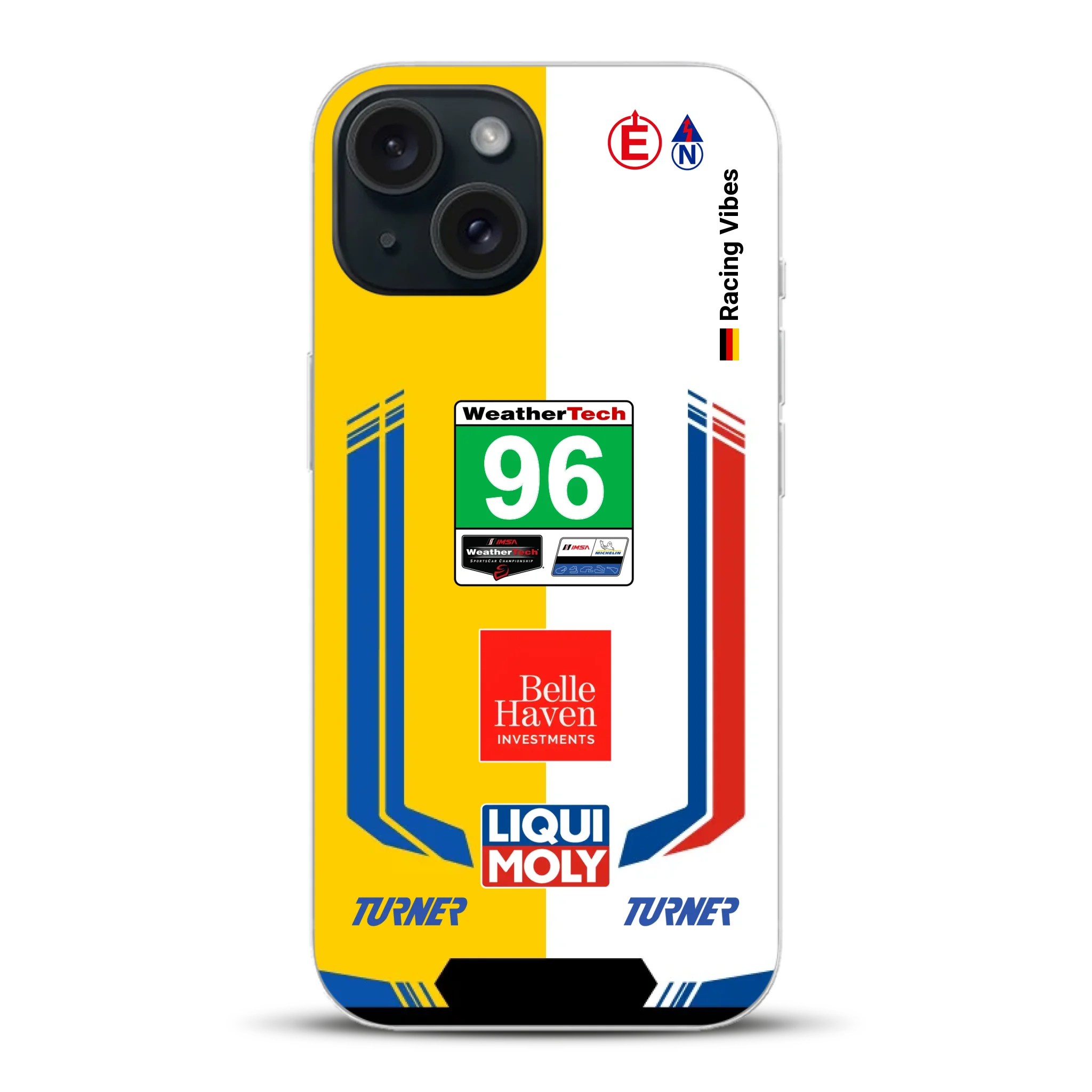 M4 GT3 EVO Turner IMSA 2026 Livery - Individuelle Handyhülle für iPhone