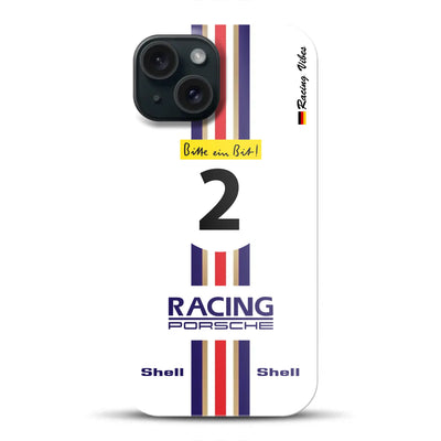 956K #2 Bellof Rekordrunde Nordschleife 1983 Livery - Individuelle Hardcase Hülle für iPhone