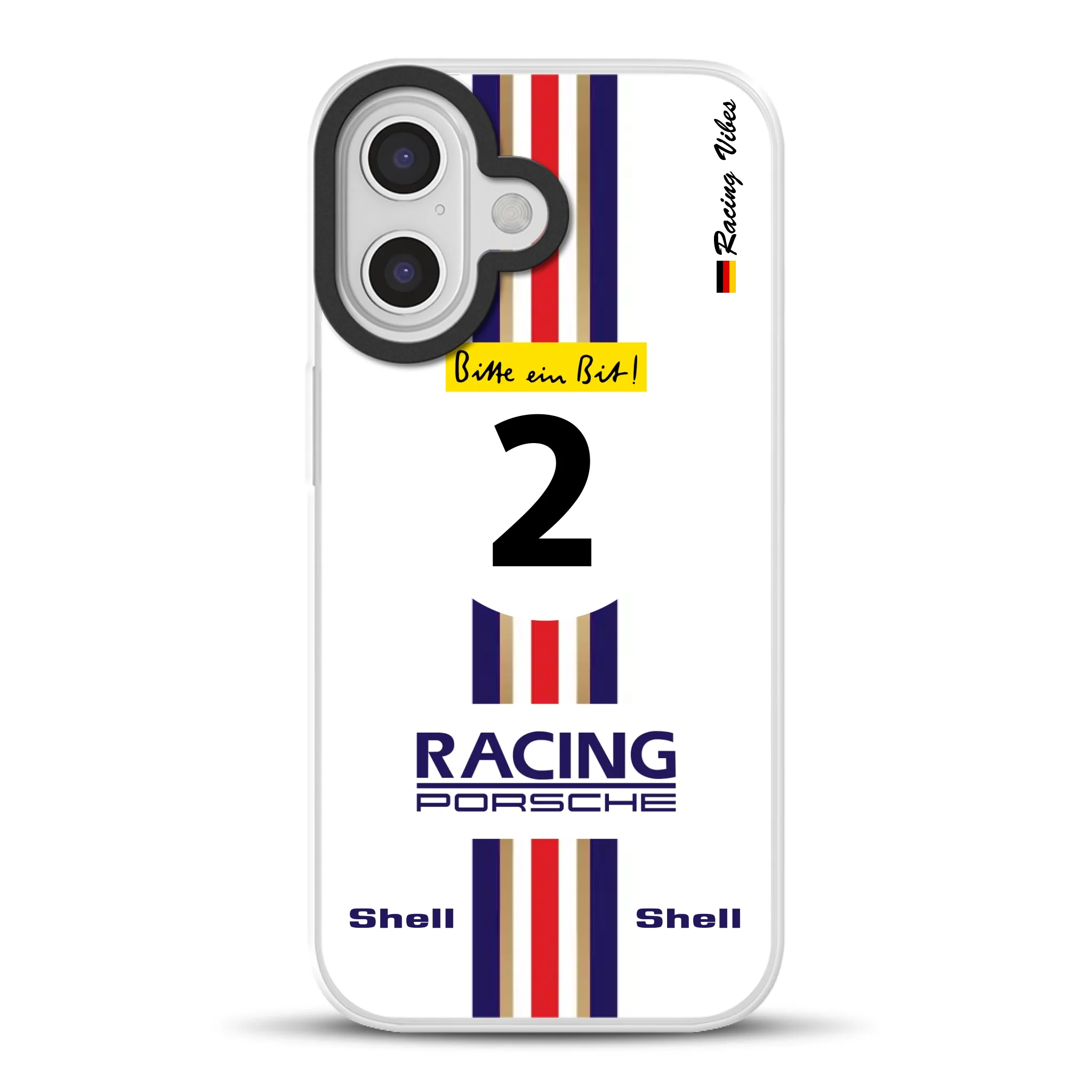 956K #2 Bellof Rekordrunde Nordschleife 1983 Livery - Cover ibrida personalizzata con MagSafe